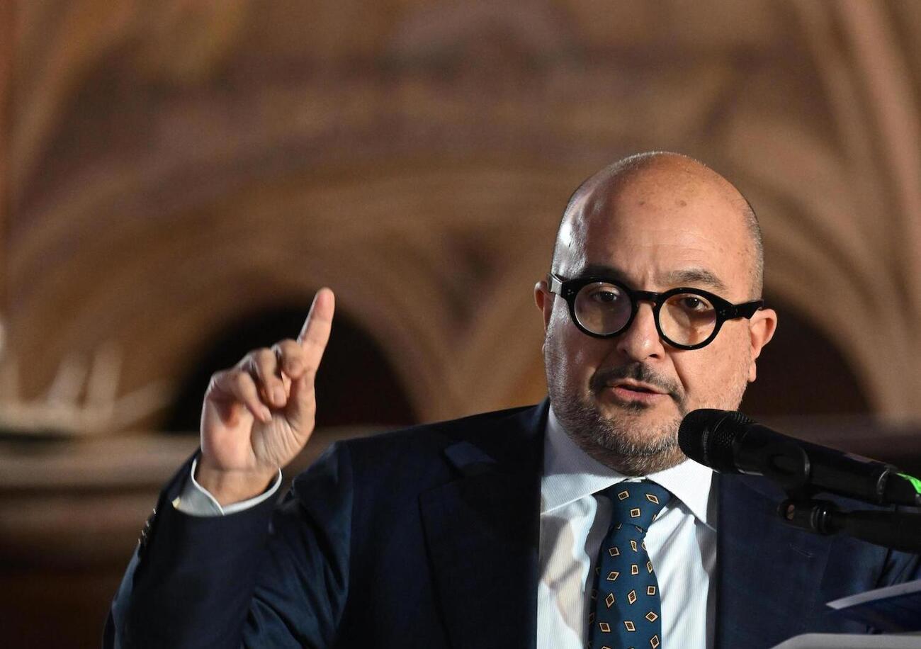 &quot;L&rsquo;antifascismo? Da psichiatria&rdquo;. E il fondatore di Casagg&igrave; al convegno del ministro Sangiuliano chiarisce: &ldquo;La nostra destra non &egrave; liberale&quot;