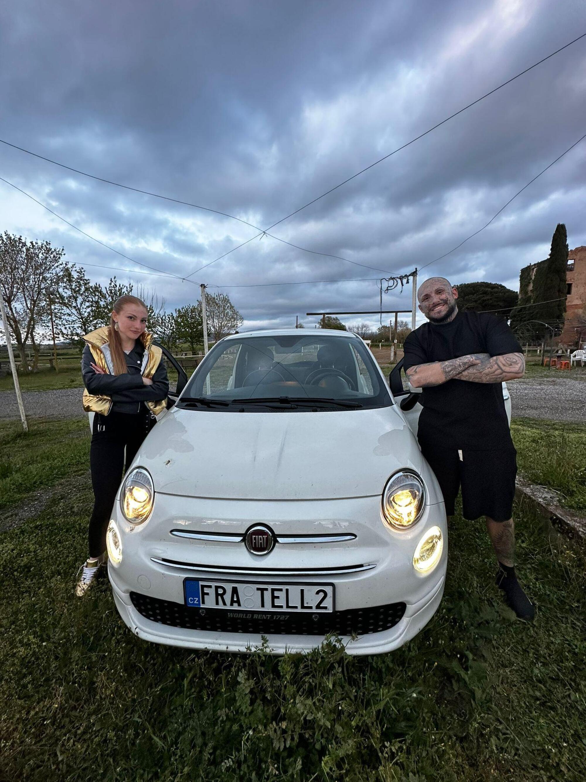 Algero Corretini e sua sorella Victoria