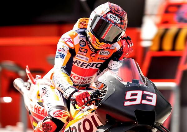 Una verit&agrave; e un sospetto sul &ldquo;telaio Kalex&rdquo; di Honda che arriva ad Austin senza Marc Marquez