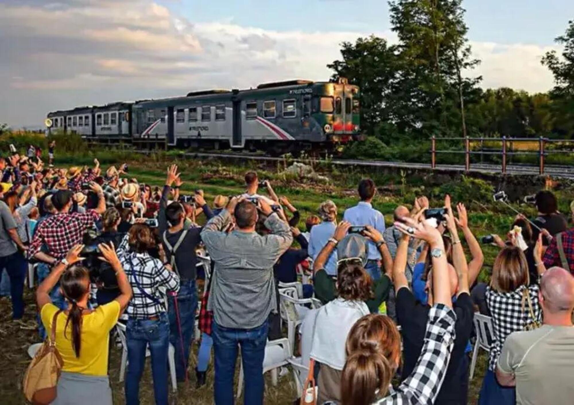 La rievocazione del treno degli scorsi anni