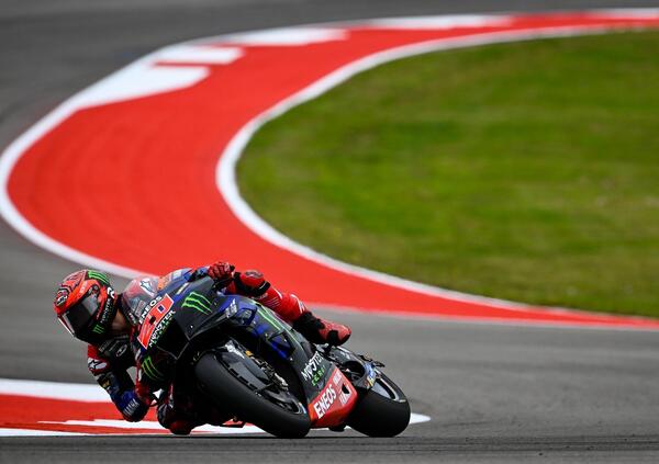 Fabio Quartararo &egrave; sempre pi&ugrave; lontano dal mondiale, ma i suoi tempi ad Austin ci svelano un segreto