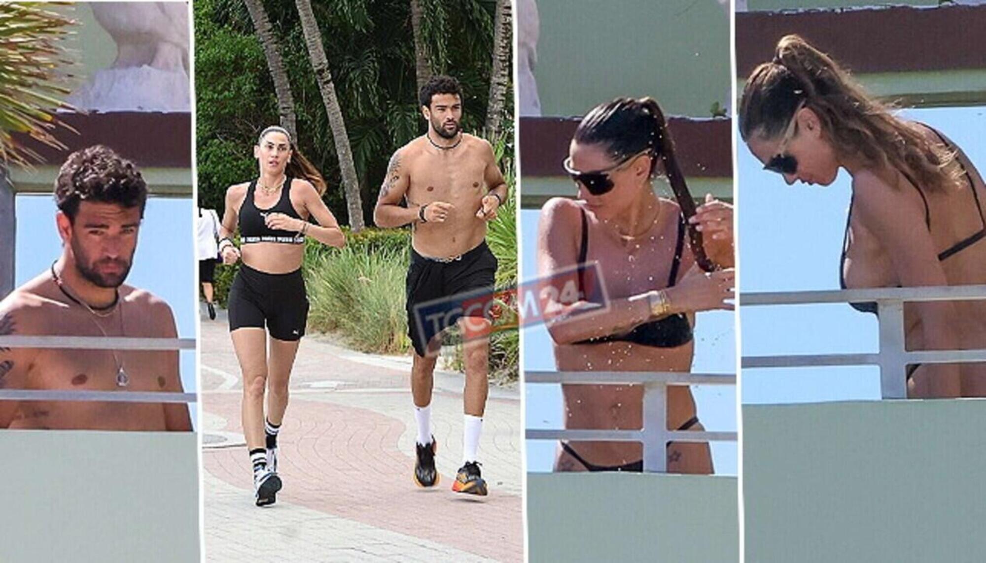 Melissa Satta e Matteo Berrettini