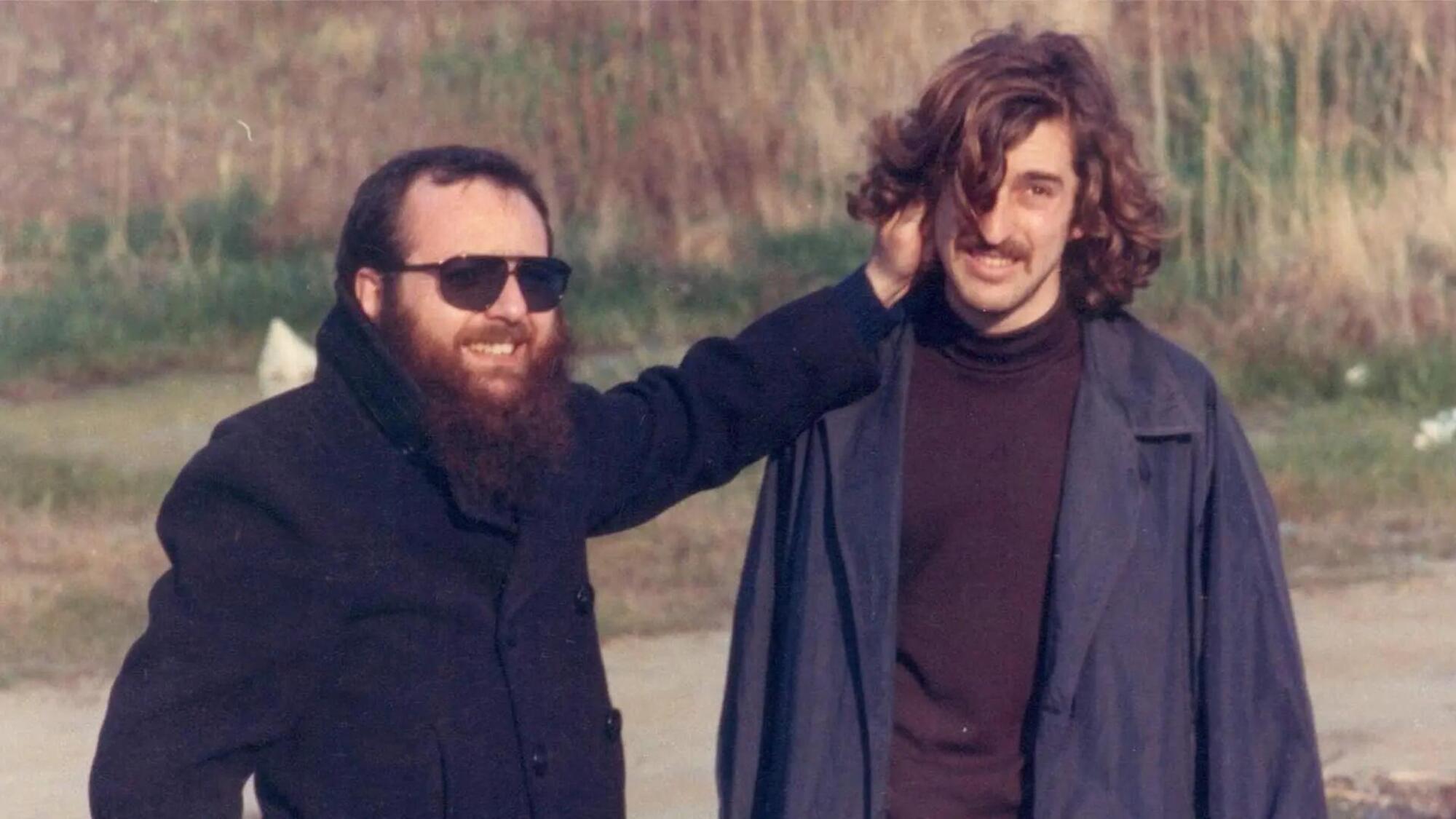 Paolo Zaccagnini e Nanni Moretti