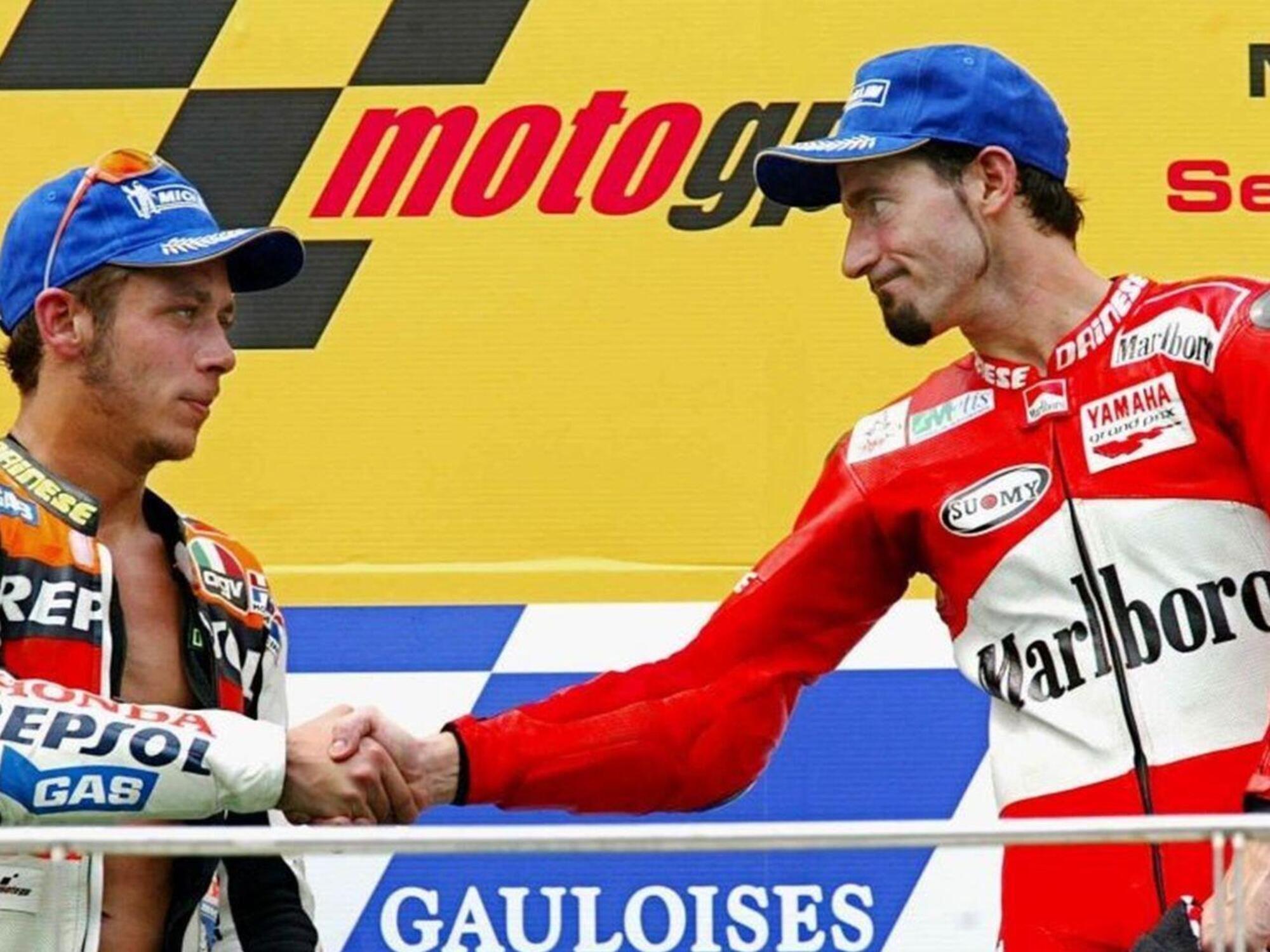 Max Biaggi e Valentino Rossi