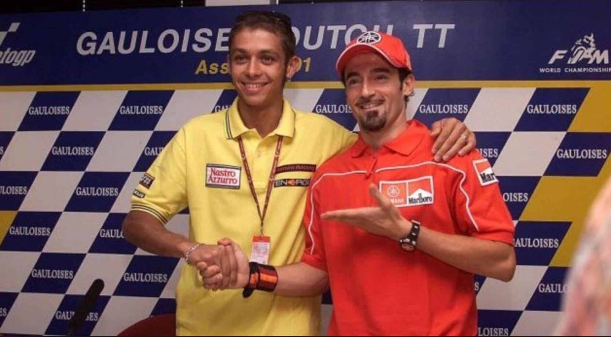 Max Biaggi e Valentino Rossi