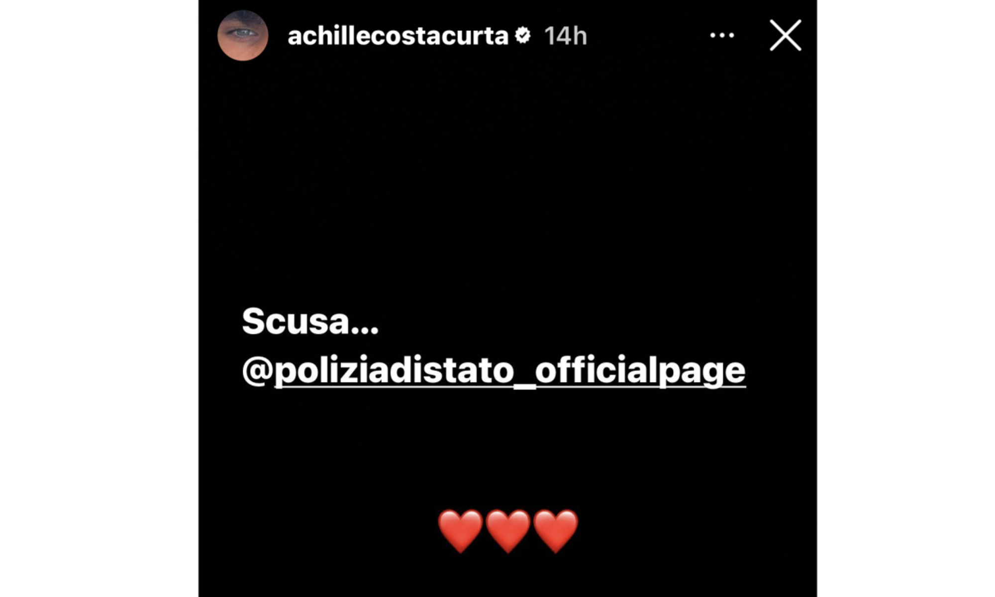 Le scuse di Achille Costacurta