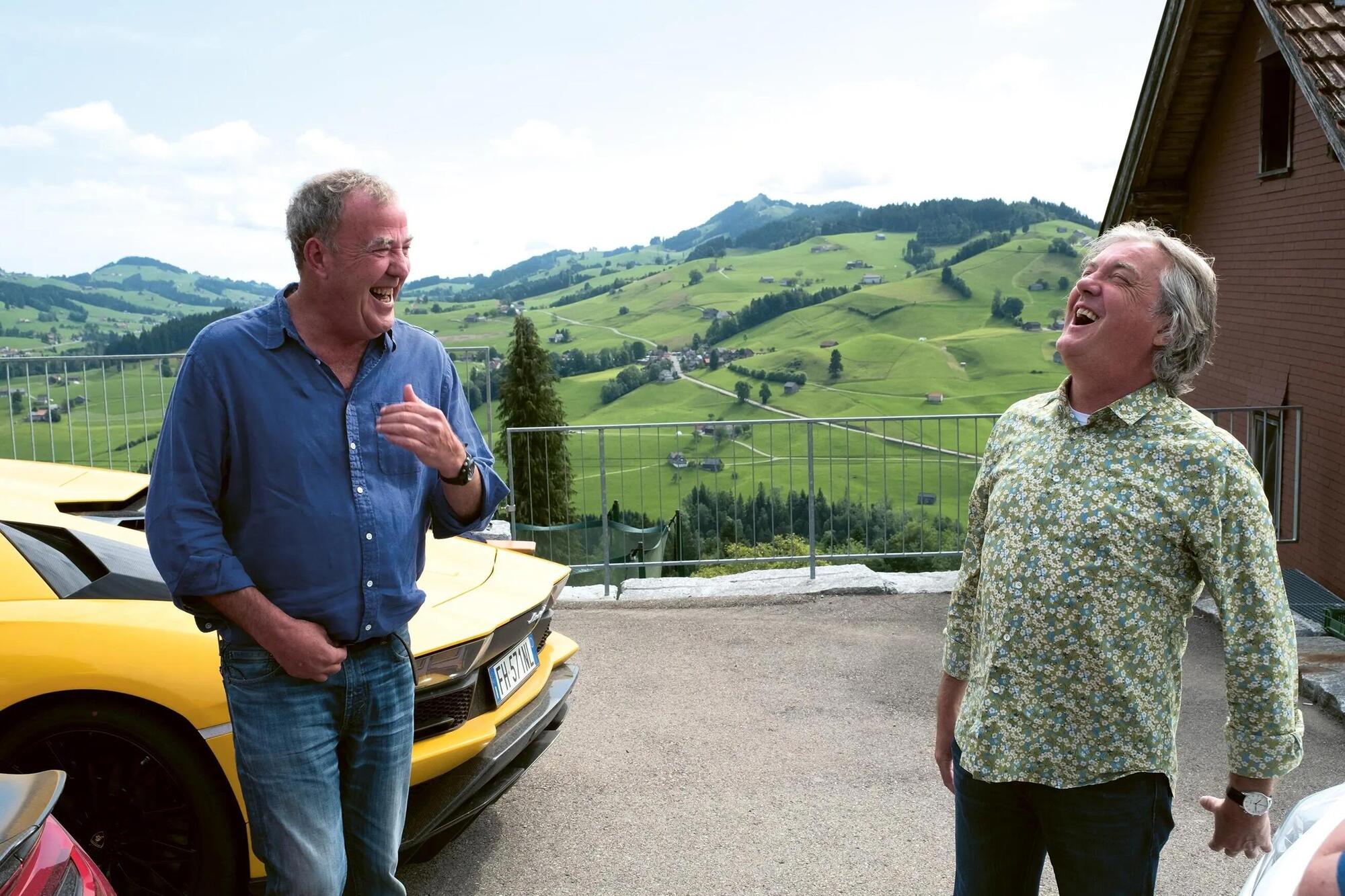 Clarkson e James May