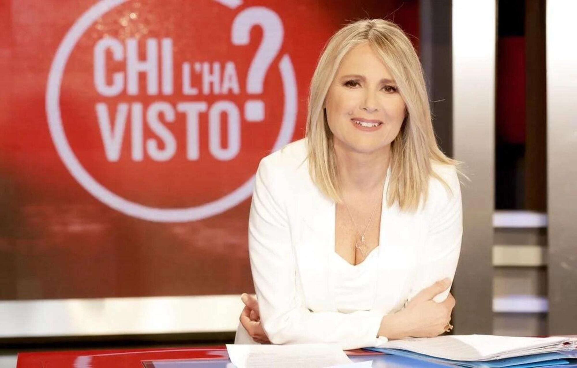 Federica Sciarelli, conduttrice di Chi l'ha visto
