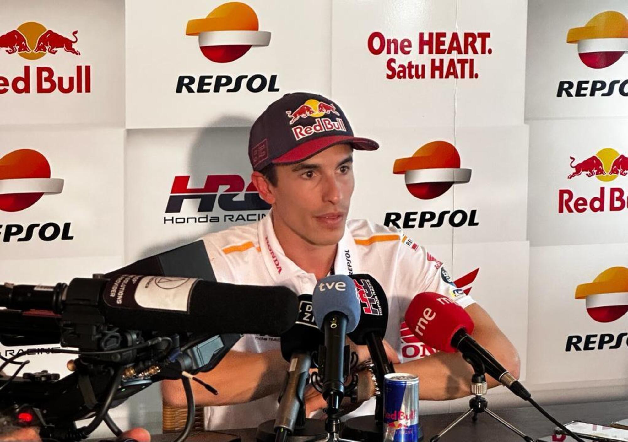 Marc Marquez conferenza stampa Jerez 2023