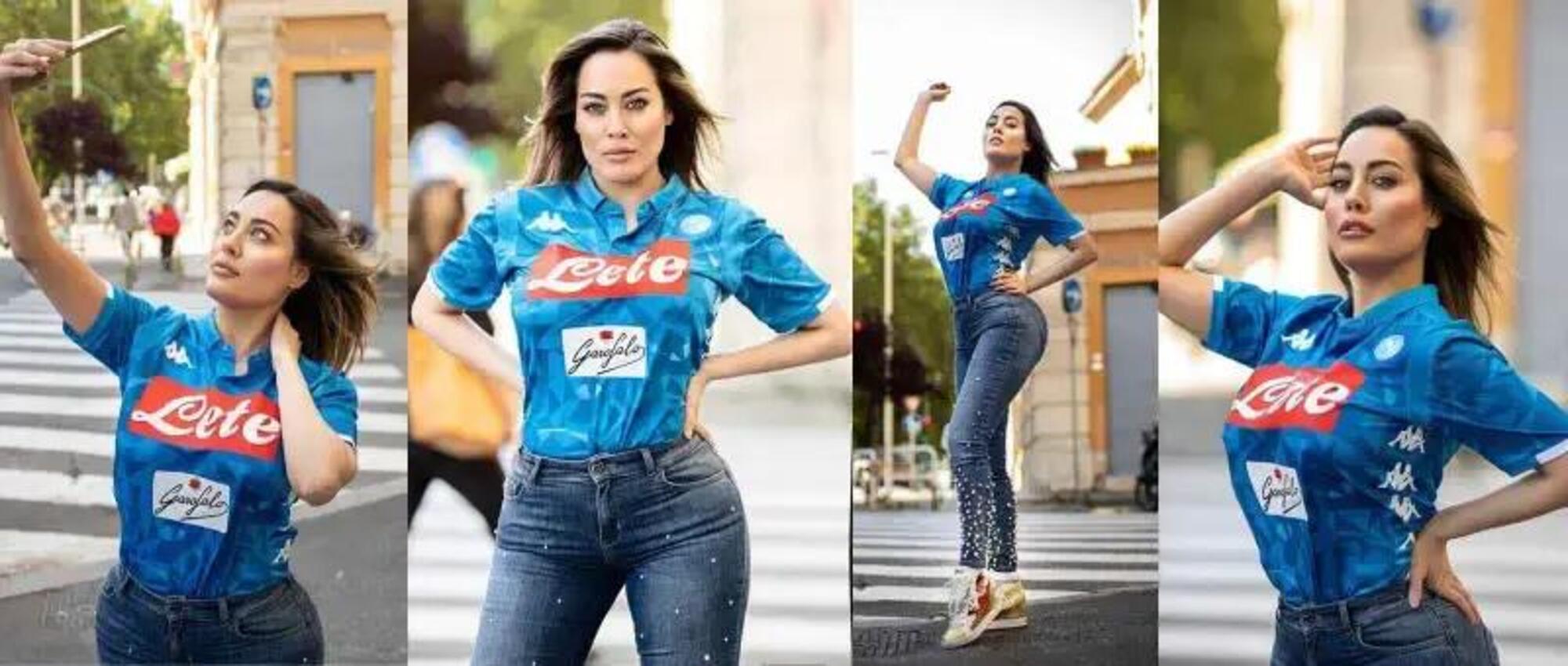 Paola Saulino e il suo amore per il Napoli