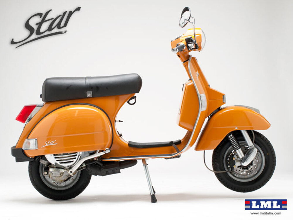 Vespa 125 Lml Star 200 Iniezione Exhaust LML SF111-0285 Steel