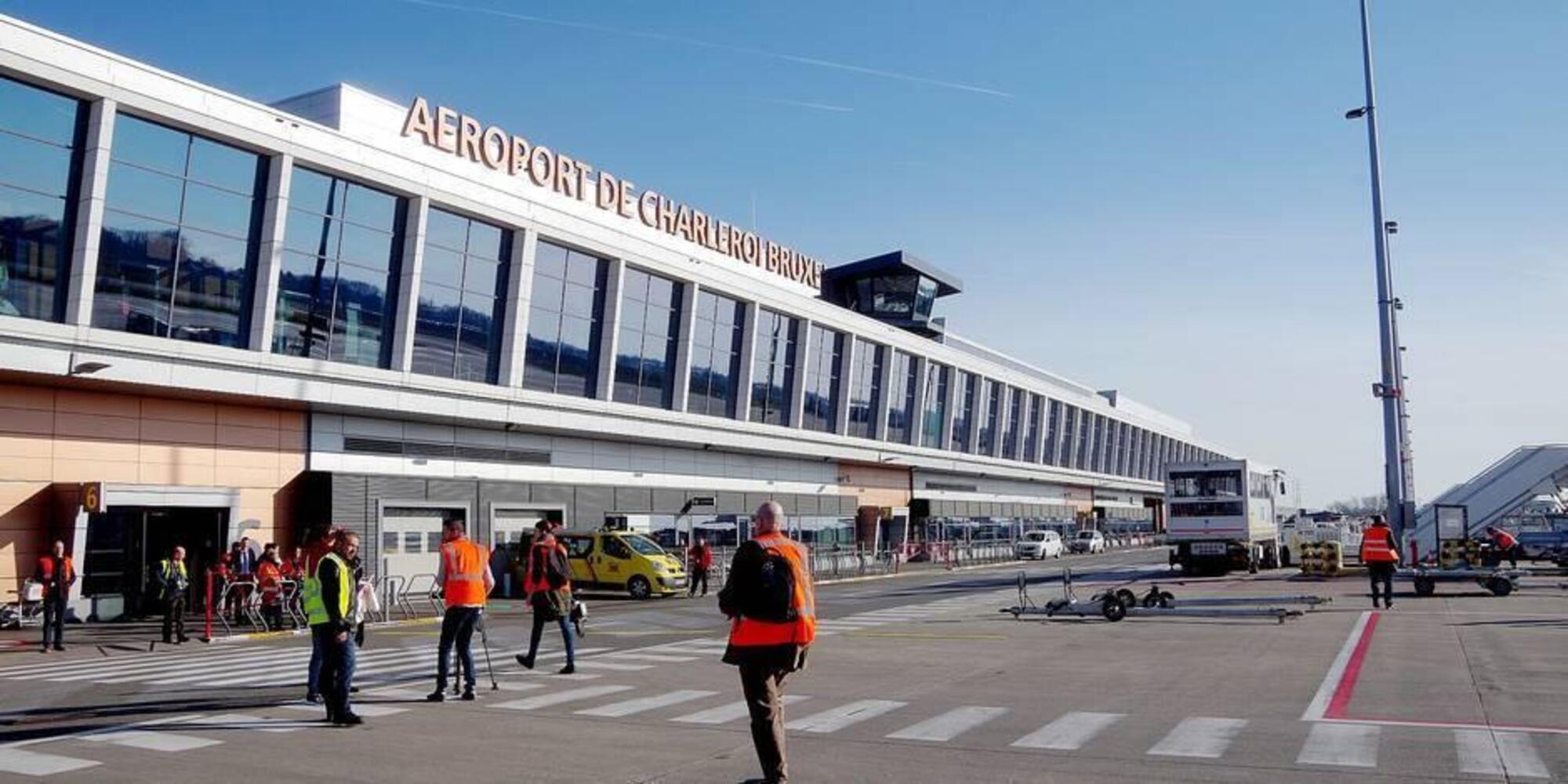 L&#039;aeroporto di Charleroi, Belgio