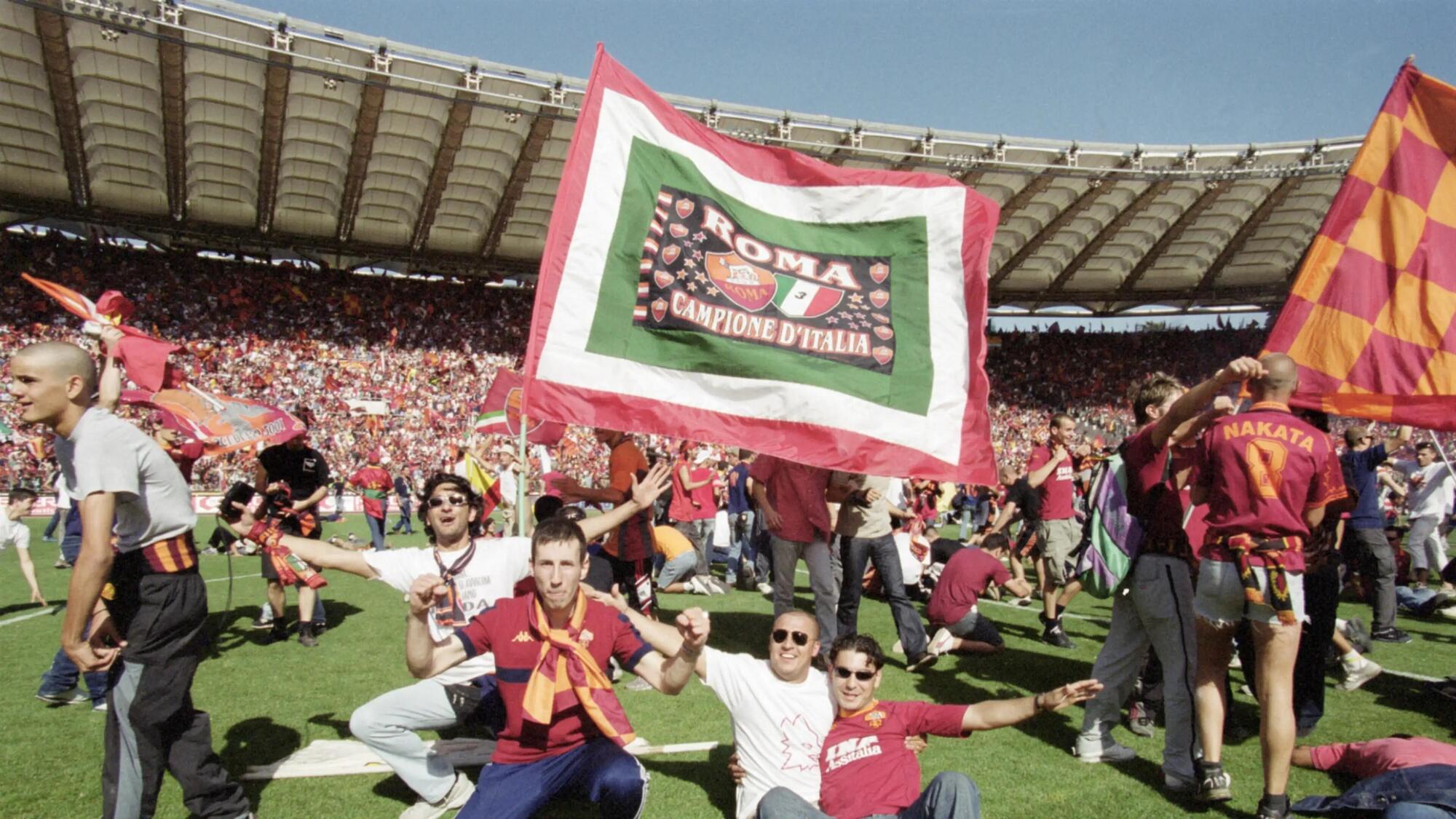 Lo Scudetto della Roma del 2001 (anche in quel caso il terzo)