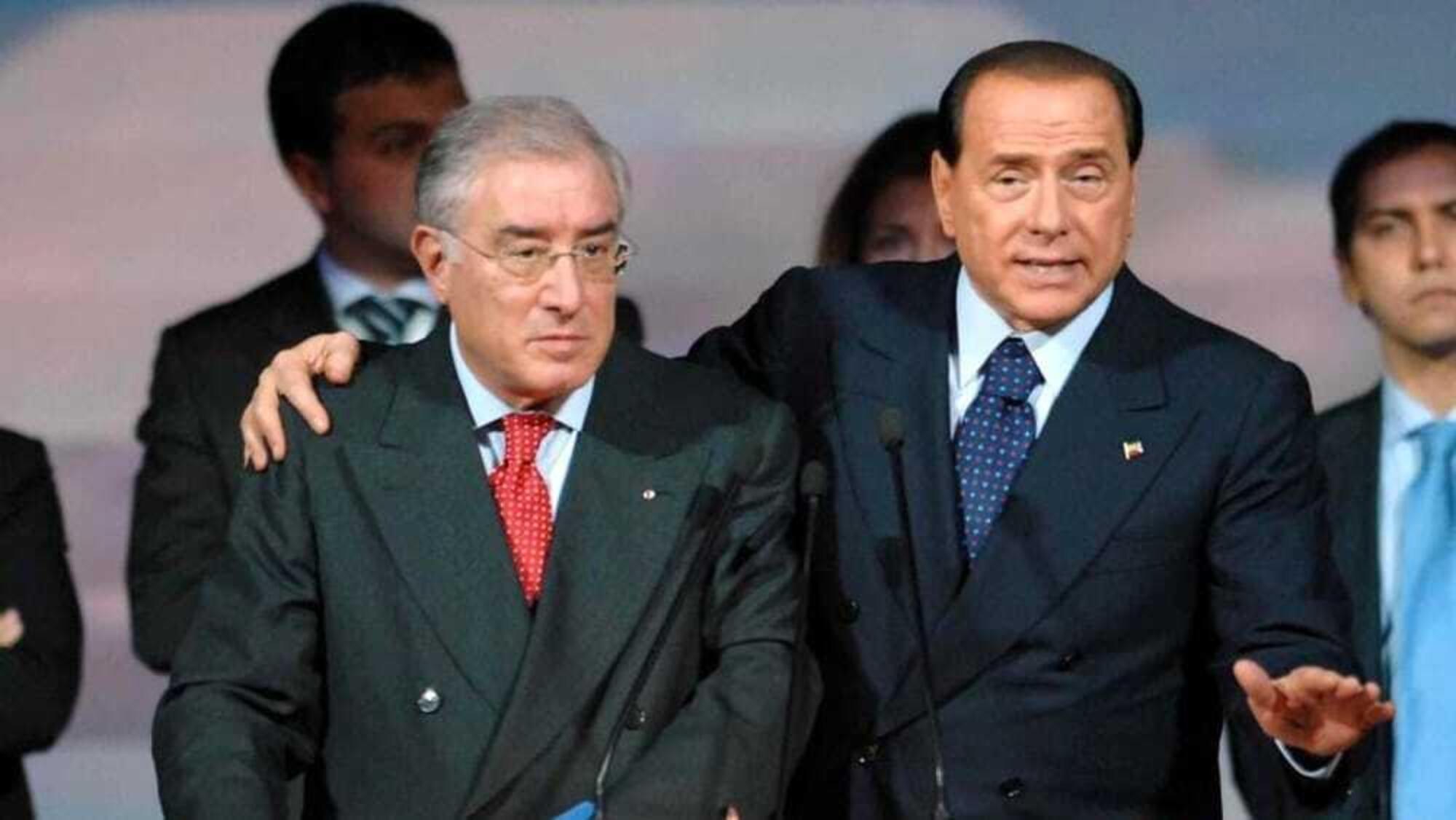 Marcello Dell&#039;Utri e Silvio Berlusconi