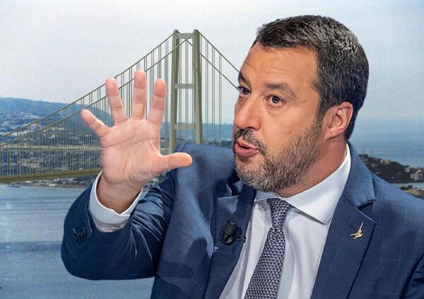 Salvini &egrave; ottimista sul Ponte sullo Stretto: &ldquo;Si far&agrave;&rdquo;. E dice perfino quando si inaugurer&agrave;