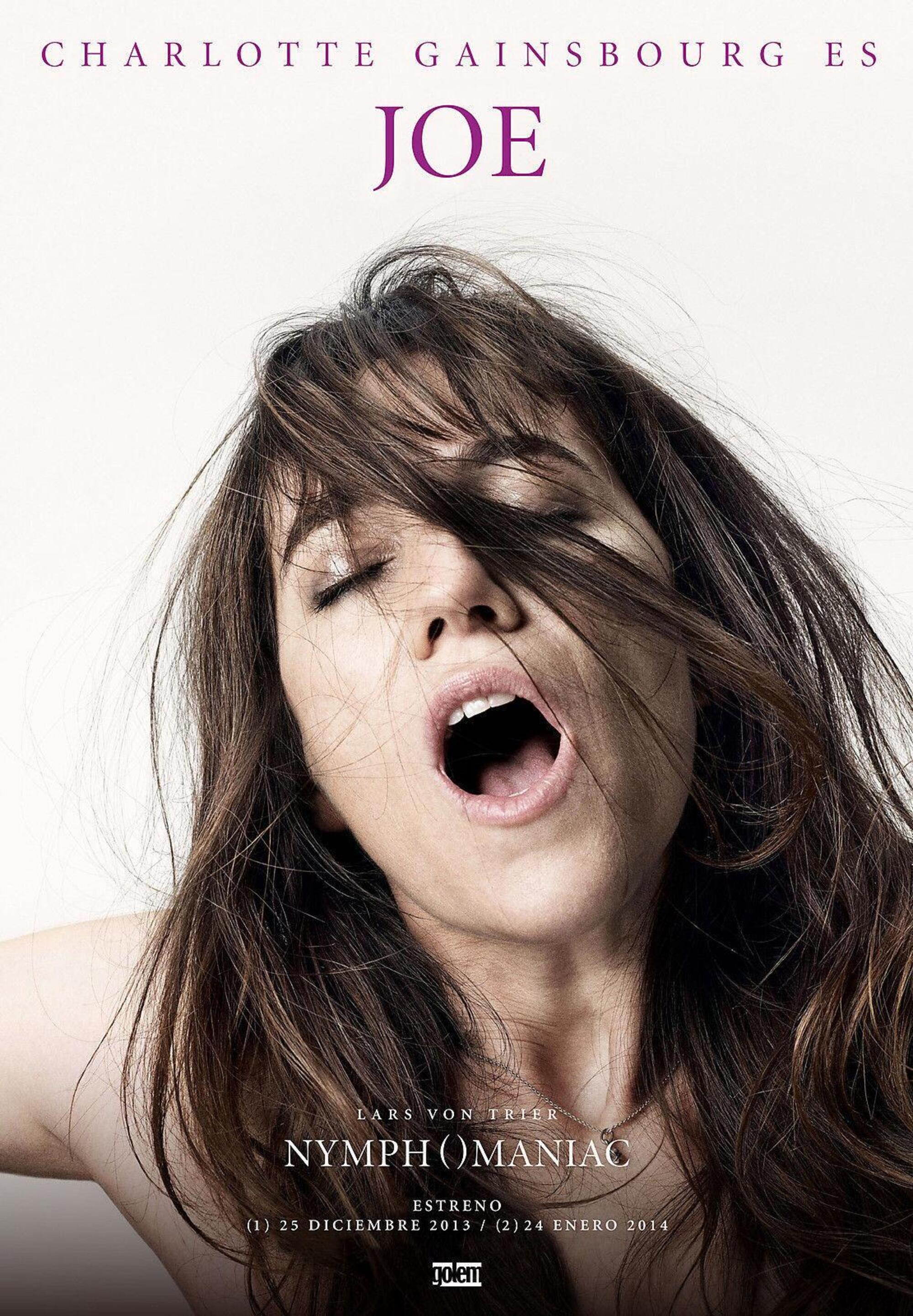 Charlotte Gainsbourg sul poster di Nymphomaniac