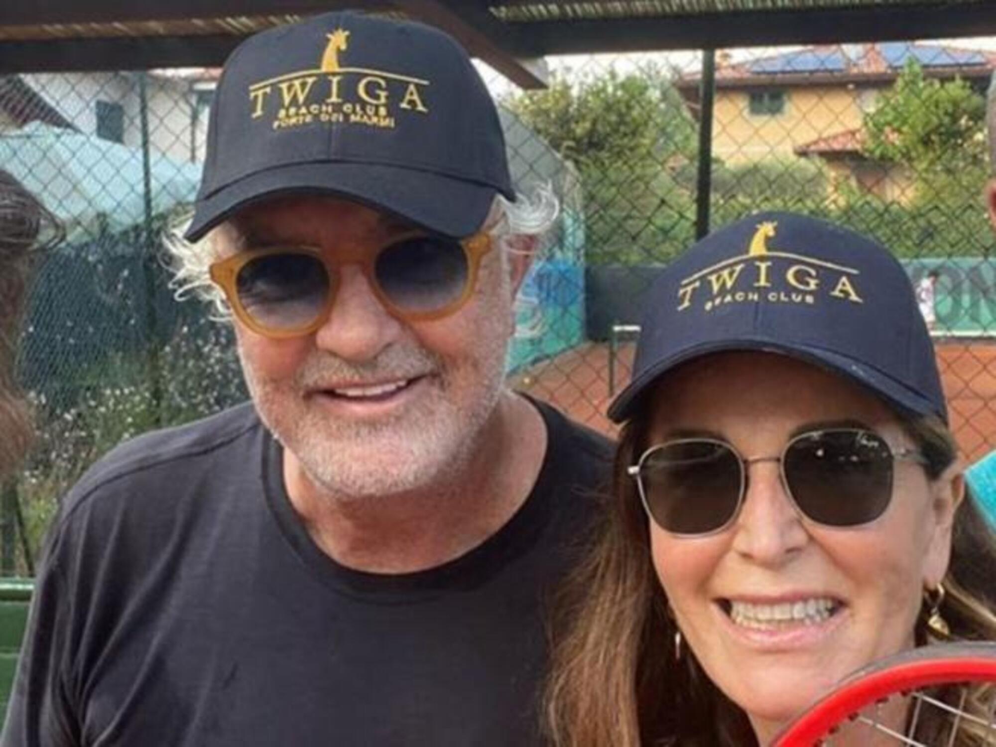 Flavio Briatore e Daniela Santanché