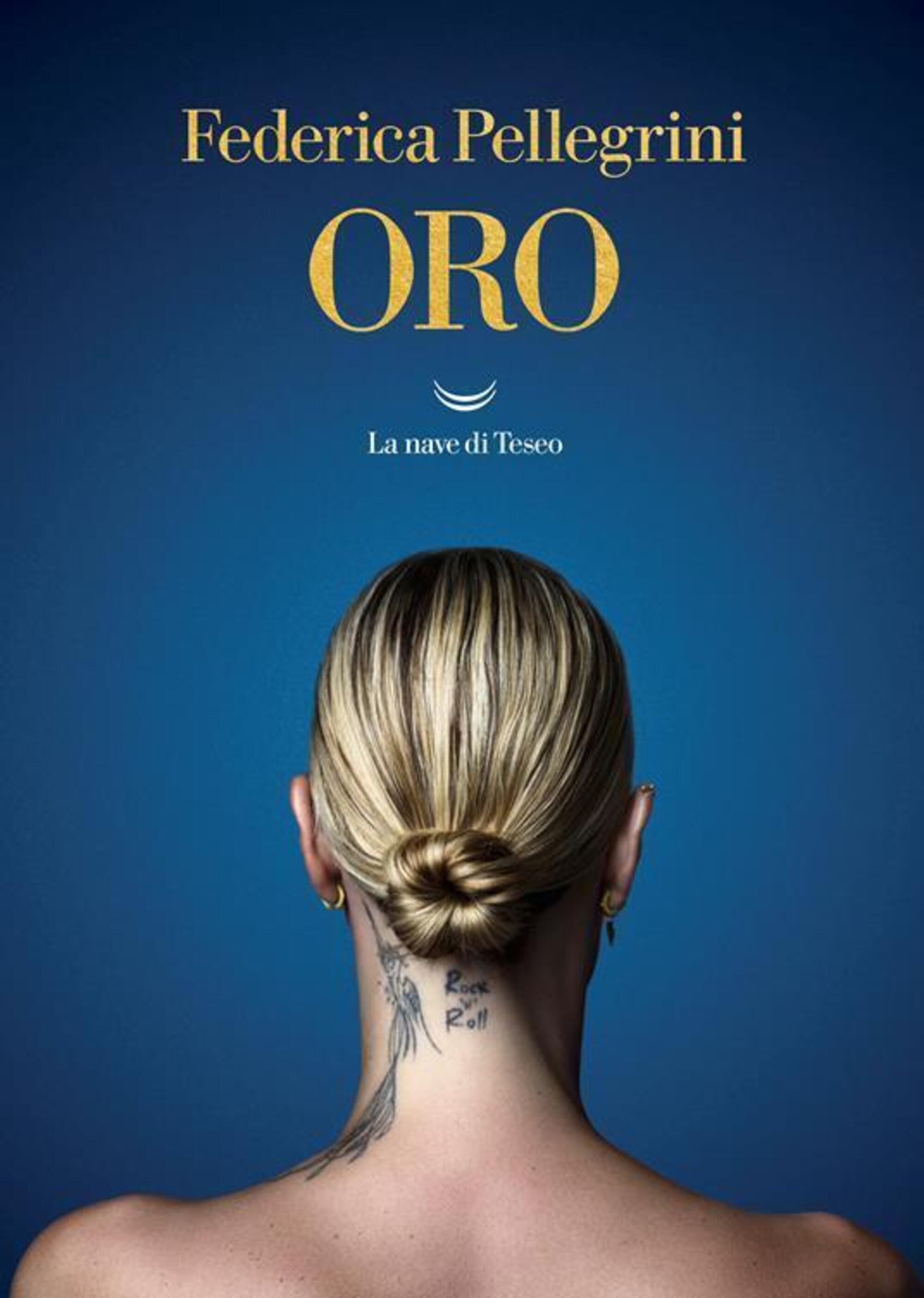 Federica Pellegrini e il suo libro &quot;Oro&quot;