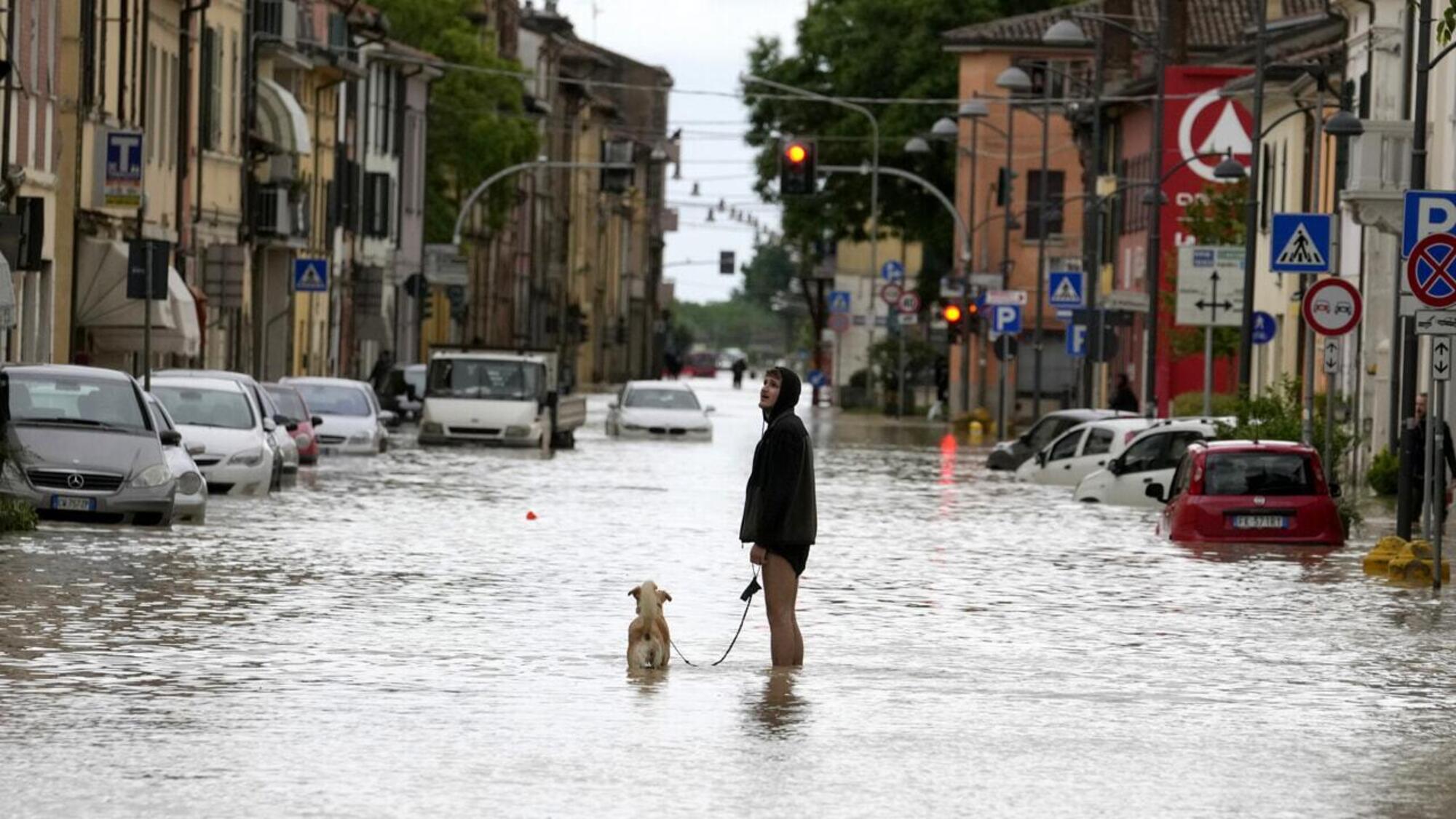 Immagini dall&#039;alluvione in Emilia Romagna 