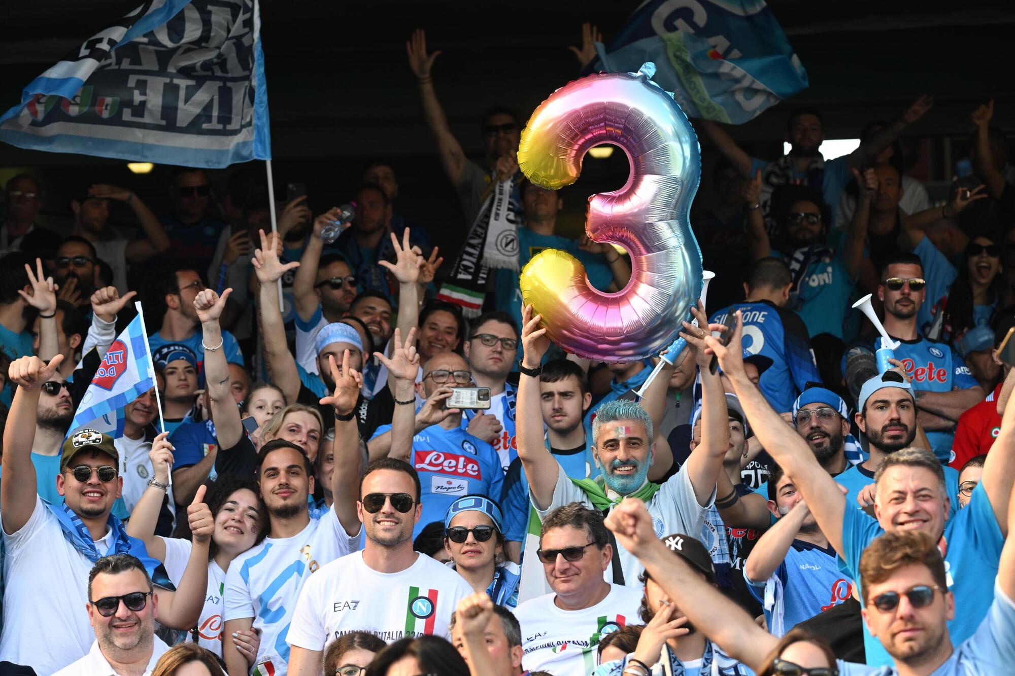 La festa Scudetto del Napoli: prima e ultima per Spalletti?