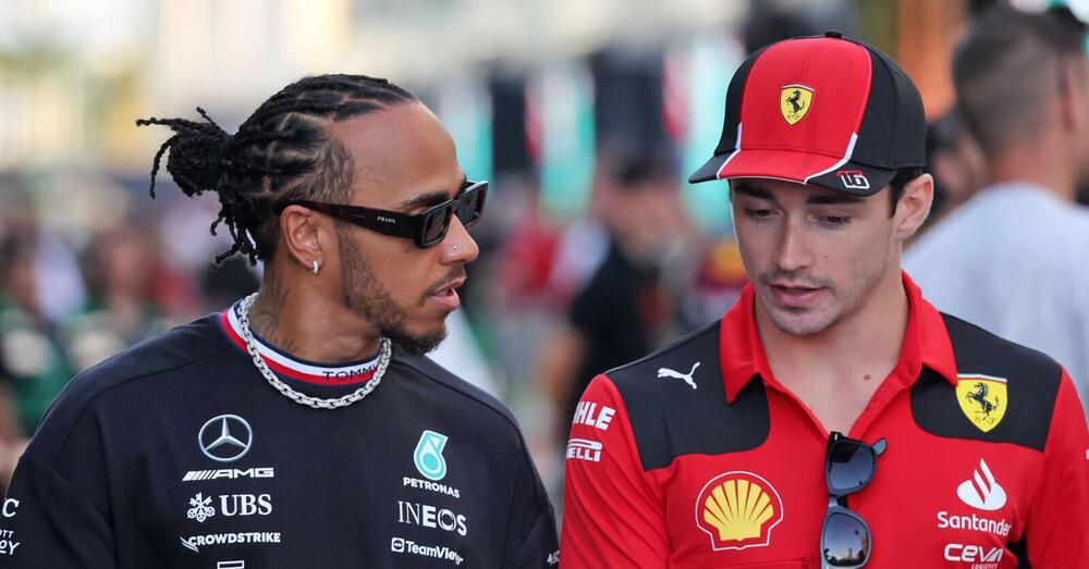 Lewis Hamilton in Ferrari? Leclerc, contratto in arrivo? Stampa scatenata sulle mosse di Maranello