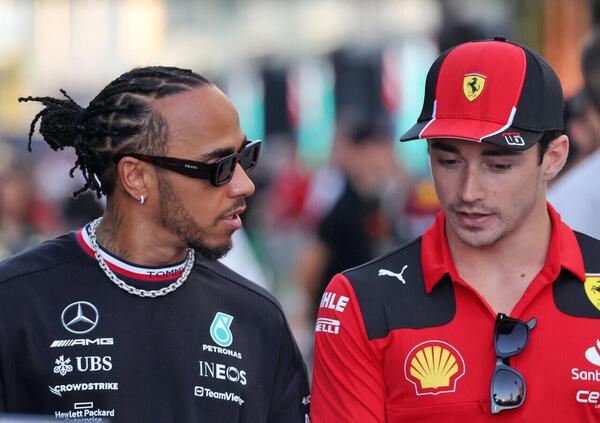 Lewis Hamilton in Ferrari? Leclerc, contratto in arrivo? Stampa scatenata sulle mosse di Maranello