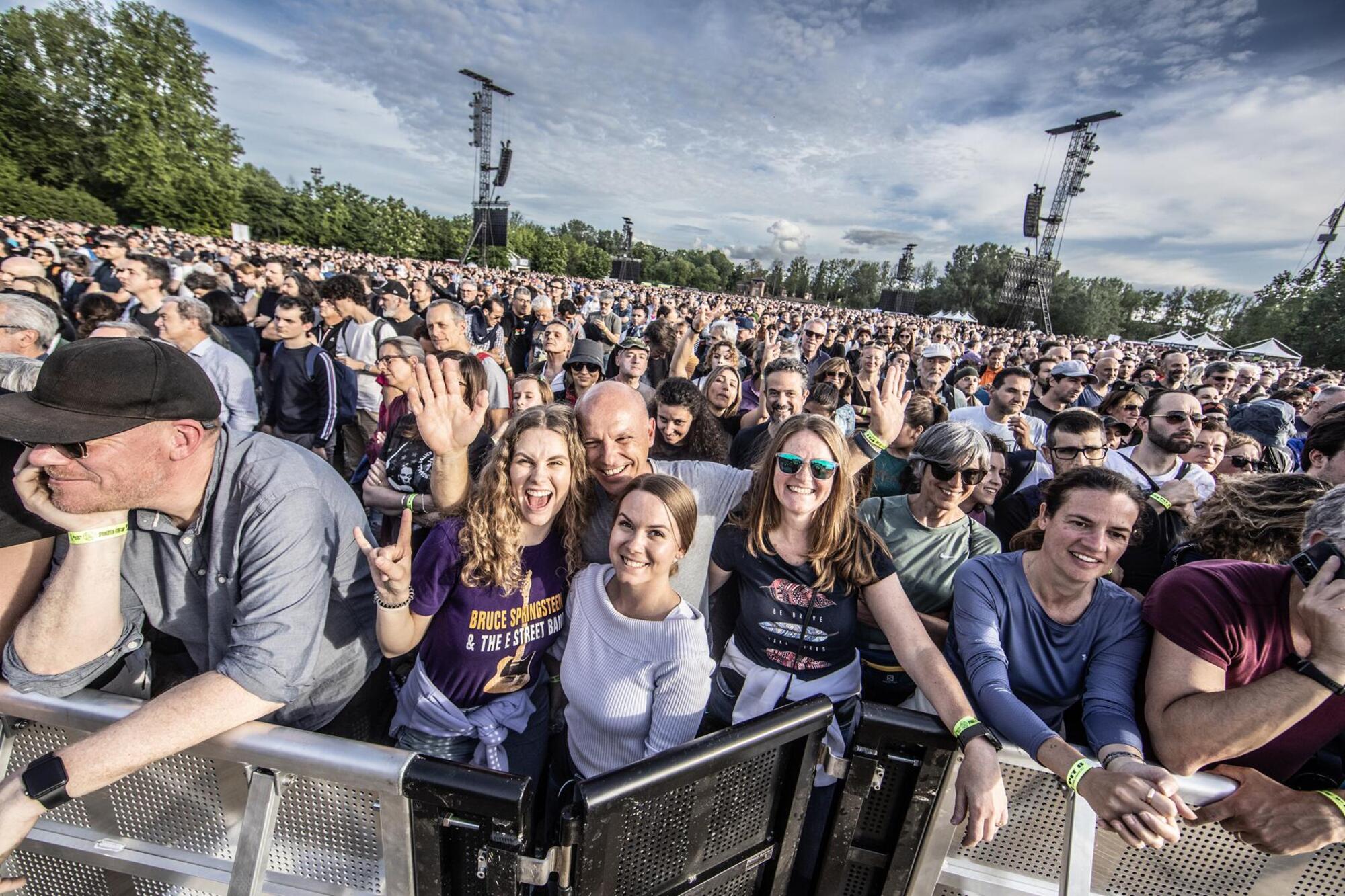 Il concerto di Bruce Springsteen a Ferrara, foto di Nino Saett