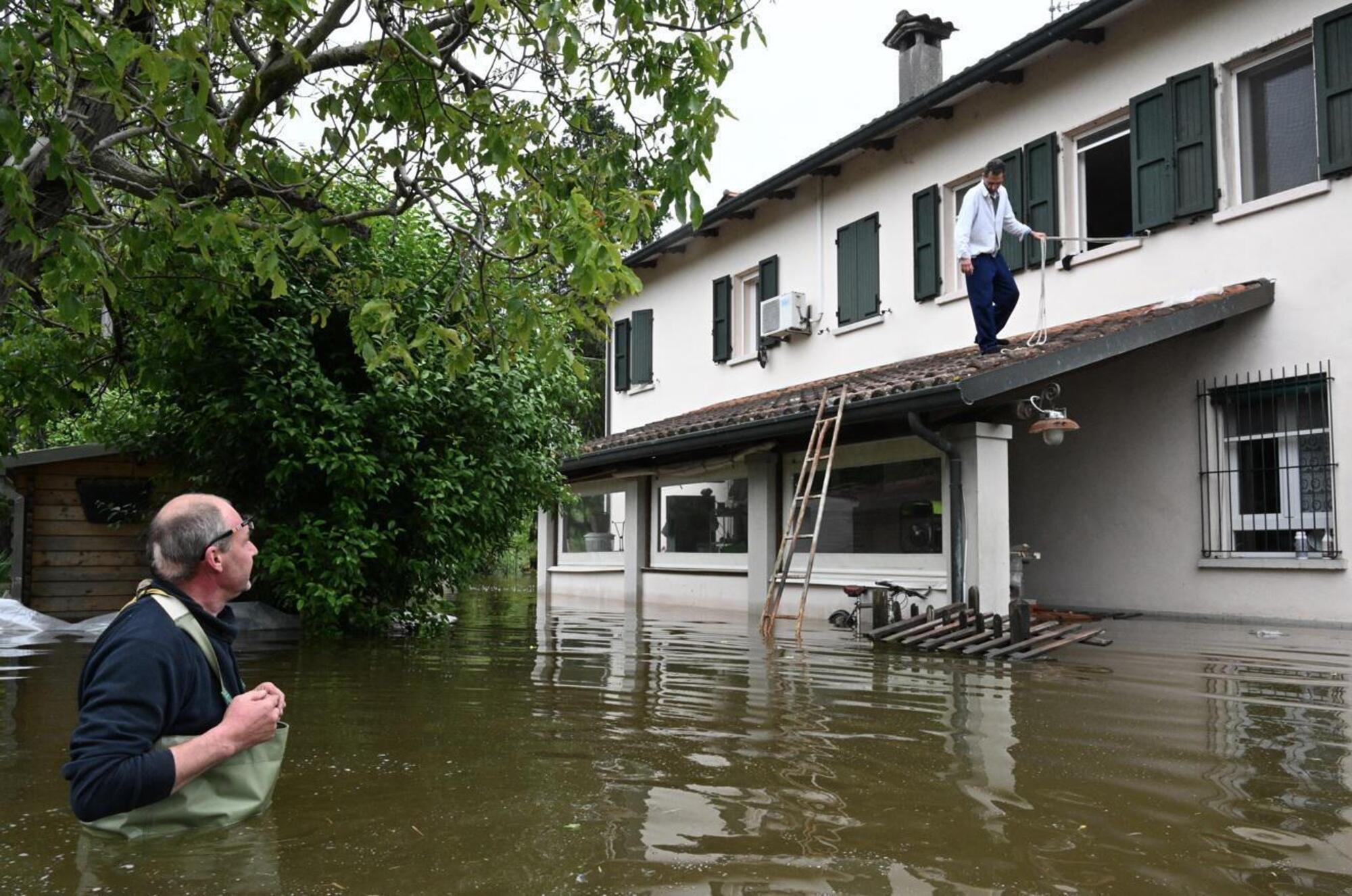 Immagini dall&#039;alluvione in Romagna