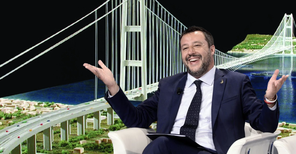 S&igrave; al Ponte sullo Stretto e Salvini esulta: &ldquo;Decisione storica e definitiva&rdquo;. Ecco quanti soldi hanno stanziato