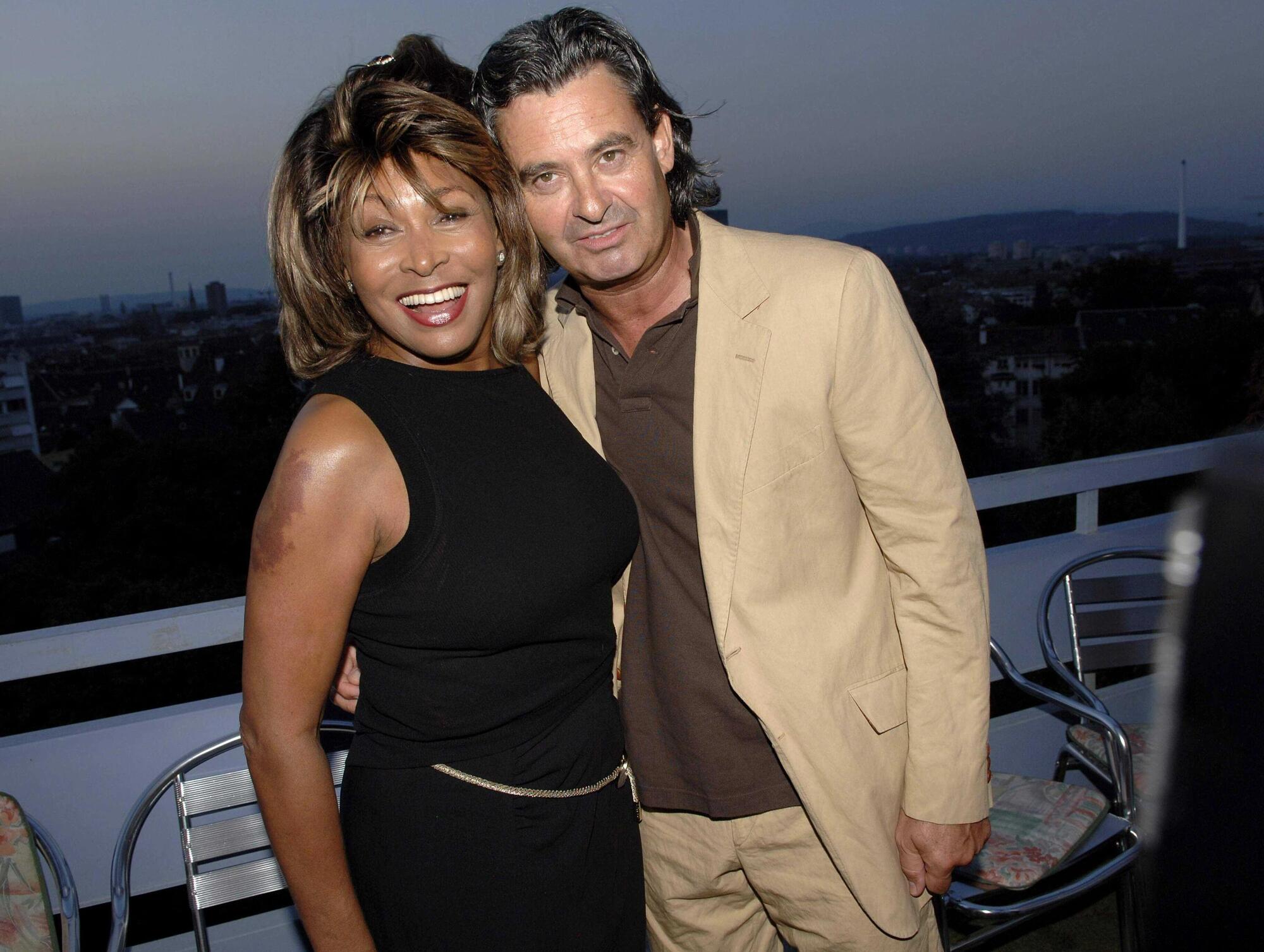 Tina Turner con il marito Erwin Bach