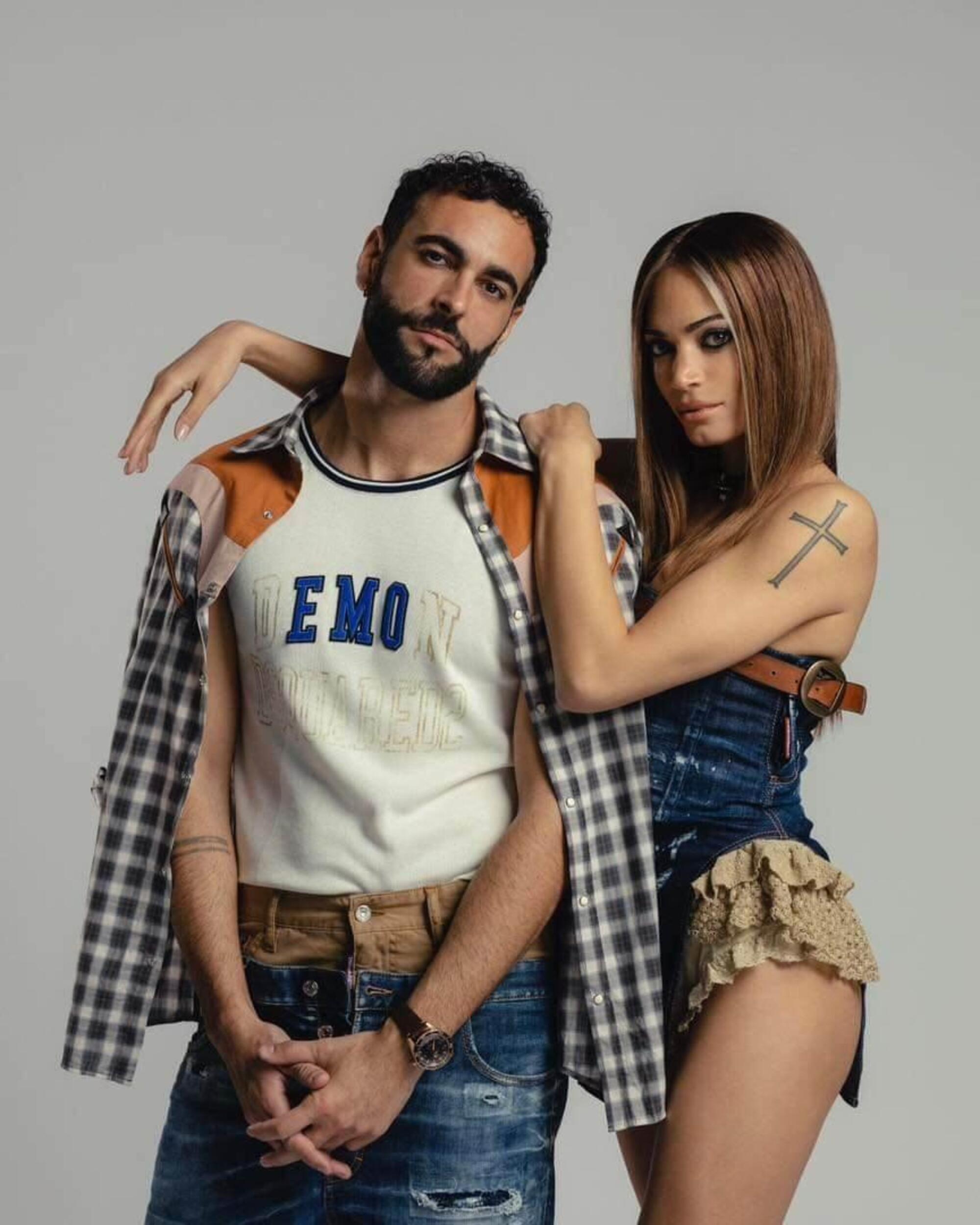 Elodie e Mengoni 