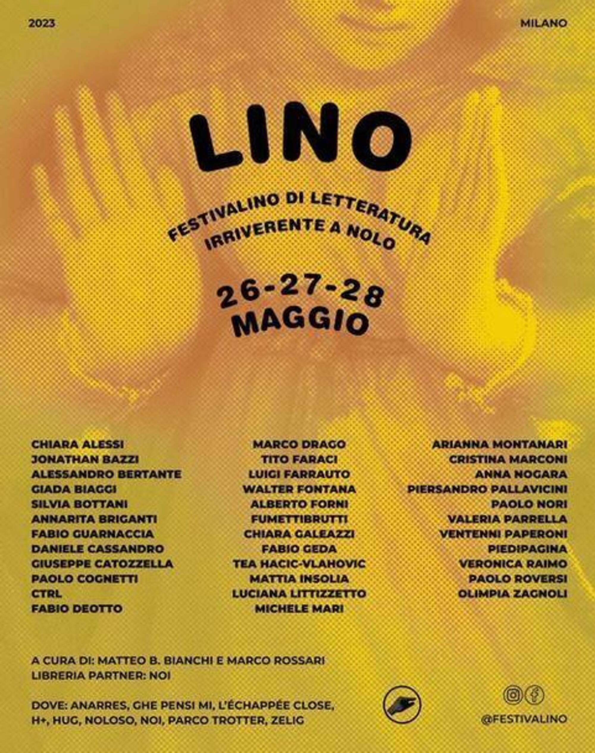 La locandina di Lino il Festivalino