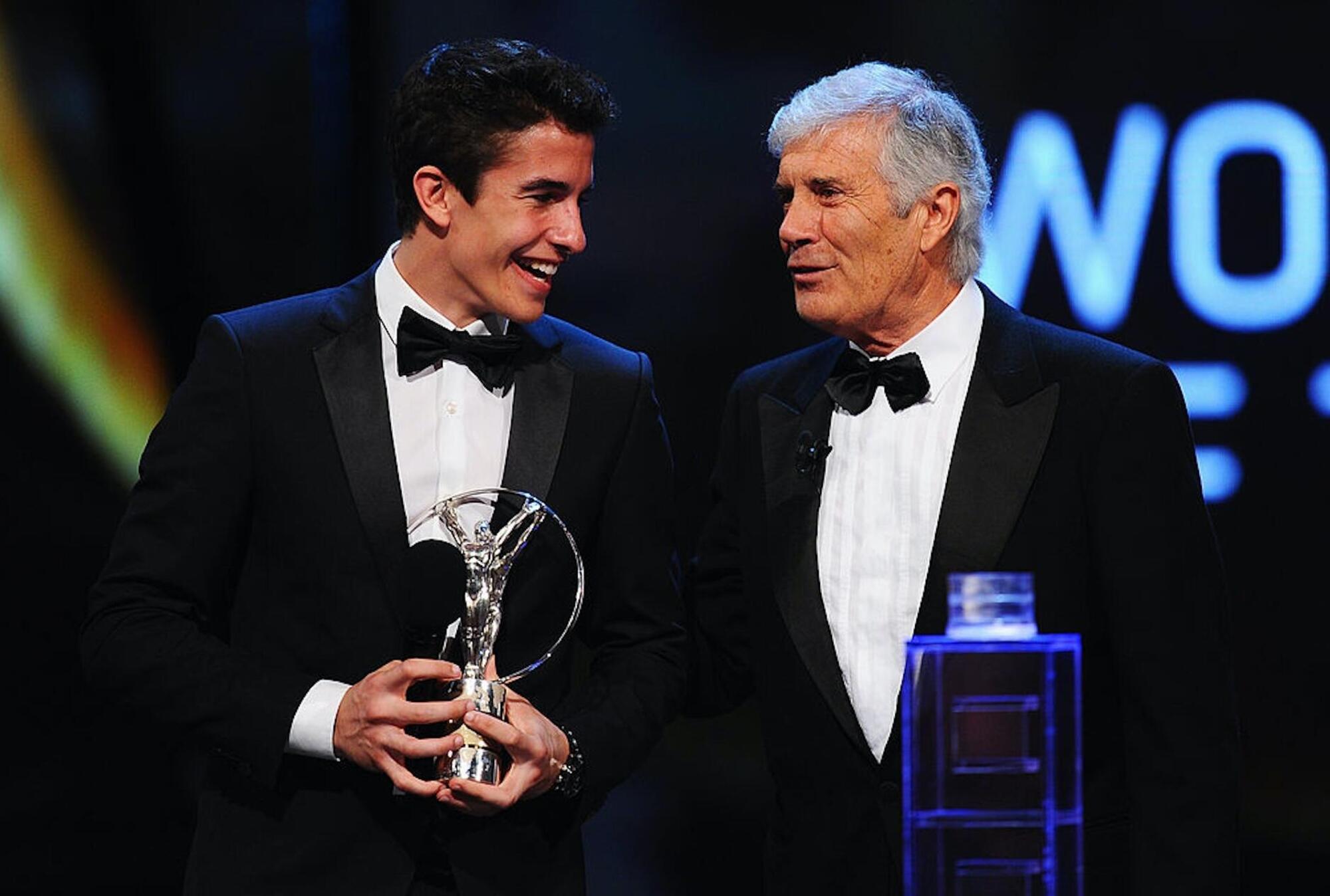 Giacomo Agostini e Marc Marquez