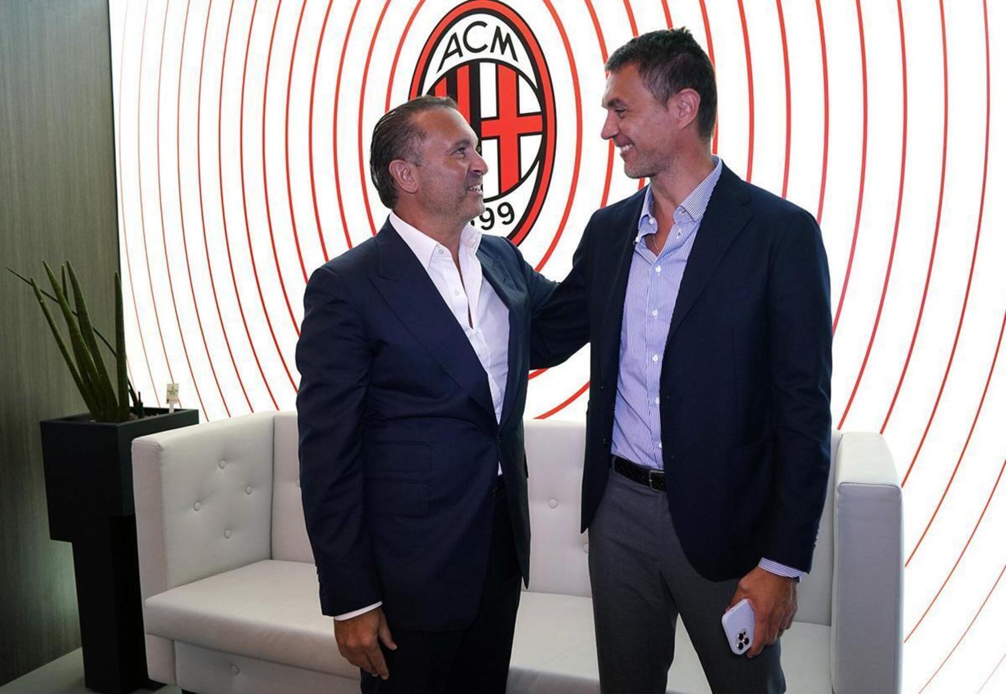 Gerry Cardinale e Paolo Maldini