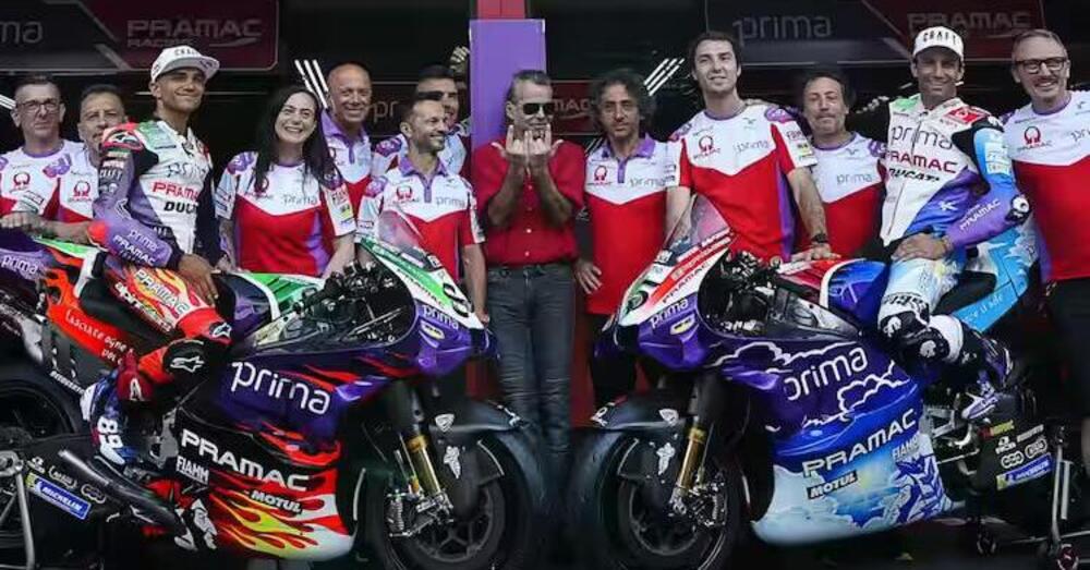 Pramac ha fatto cappotto! La Desmosedici in livrea Divina Commedia &egrave; geniale goduria&hellip;