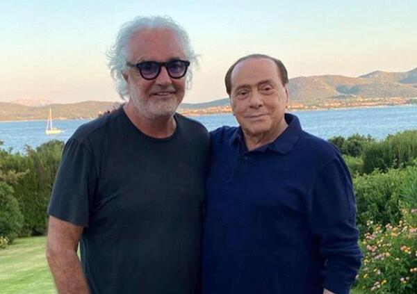 Flavio Briatore saluta la &quot;leggenda&quot; Silvio Berlusconi: le sue parole