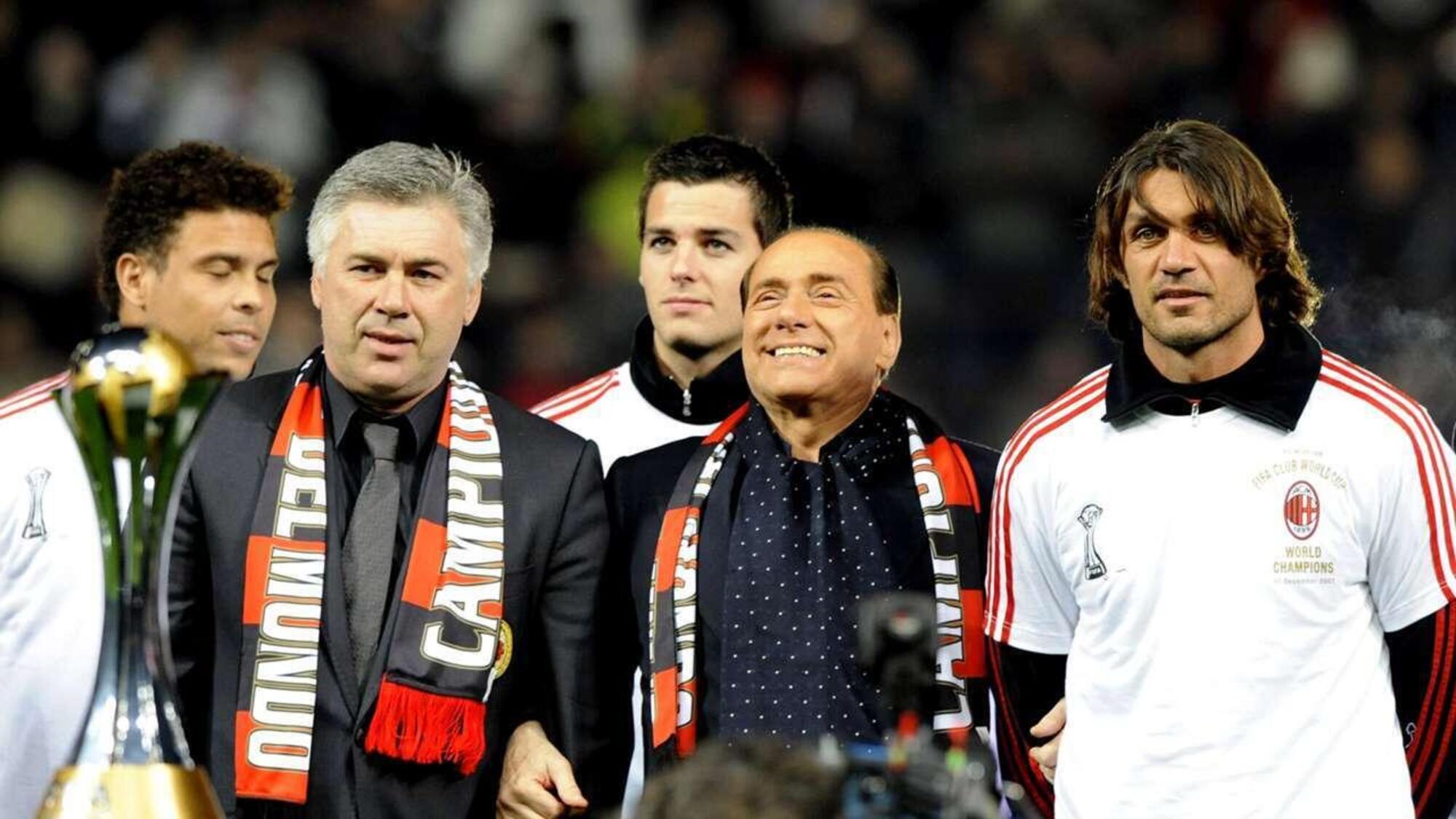 Berlusconi Ancelotti