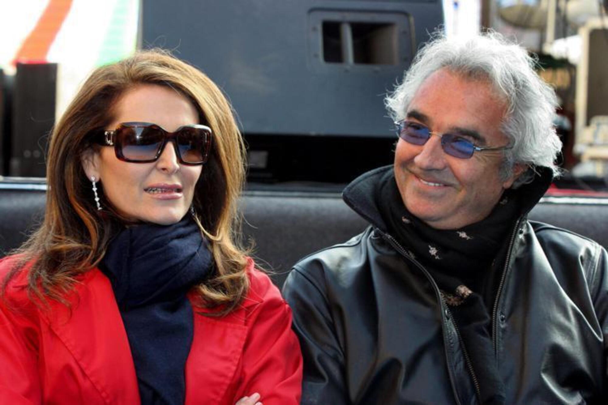 Daniela Santanch&egrave; e Flavio Briatore