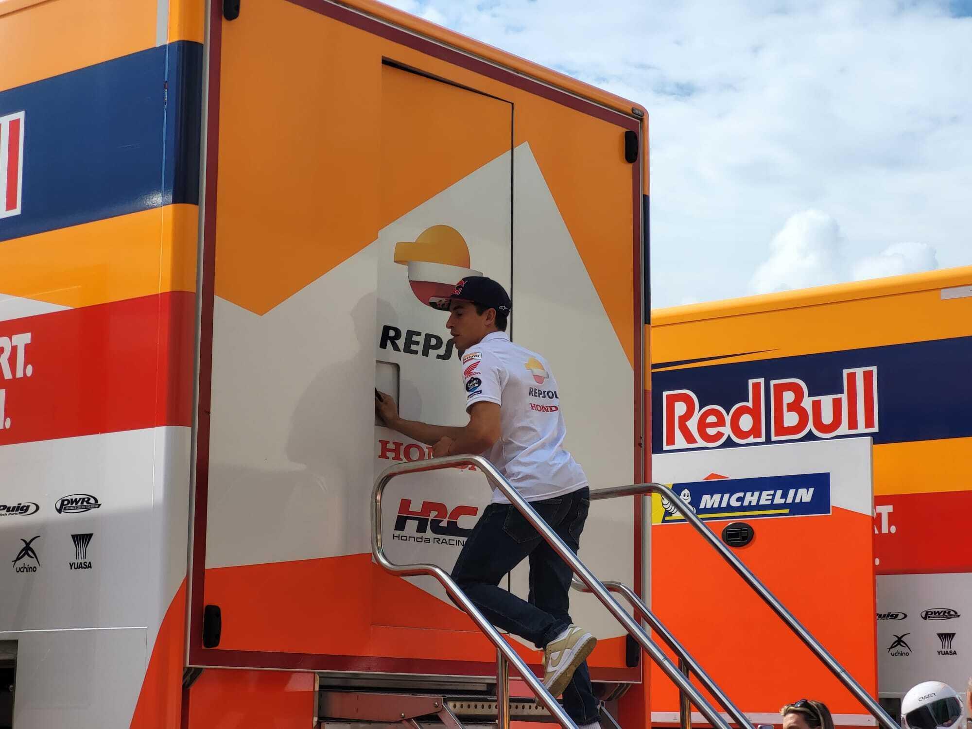 Marquez camion Mugello