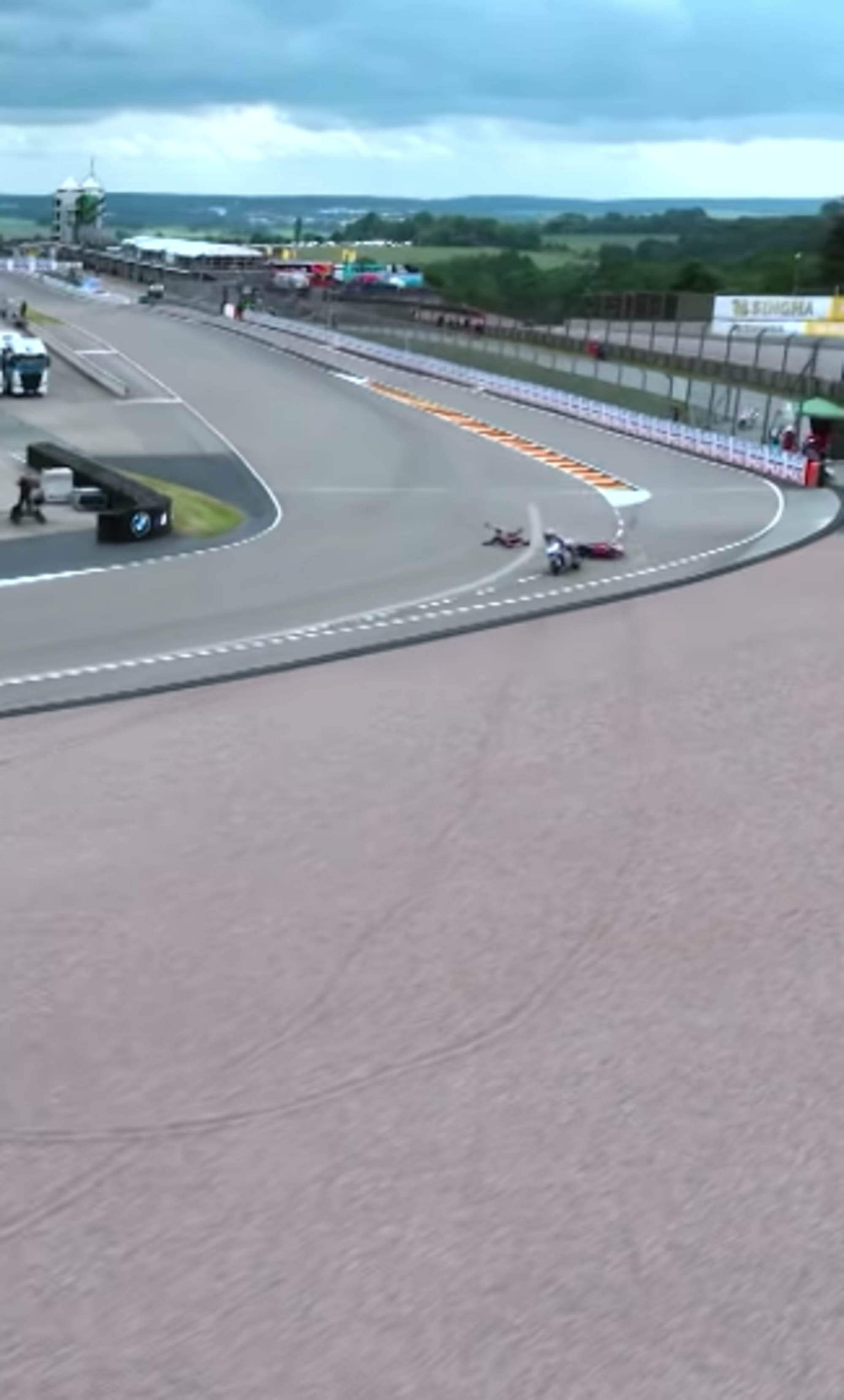 Incidente Vinales Marquez Sachsenring 2023