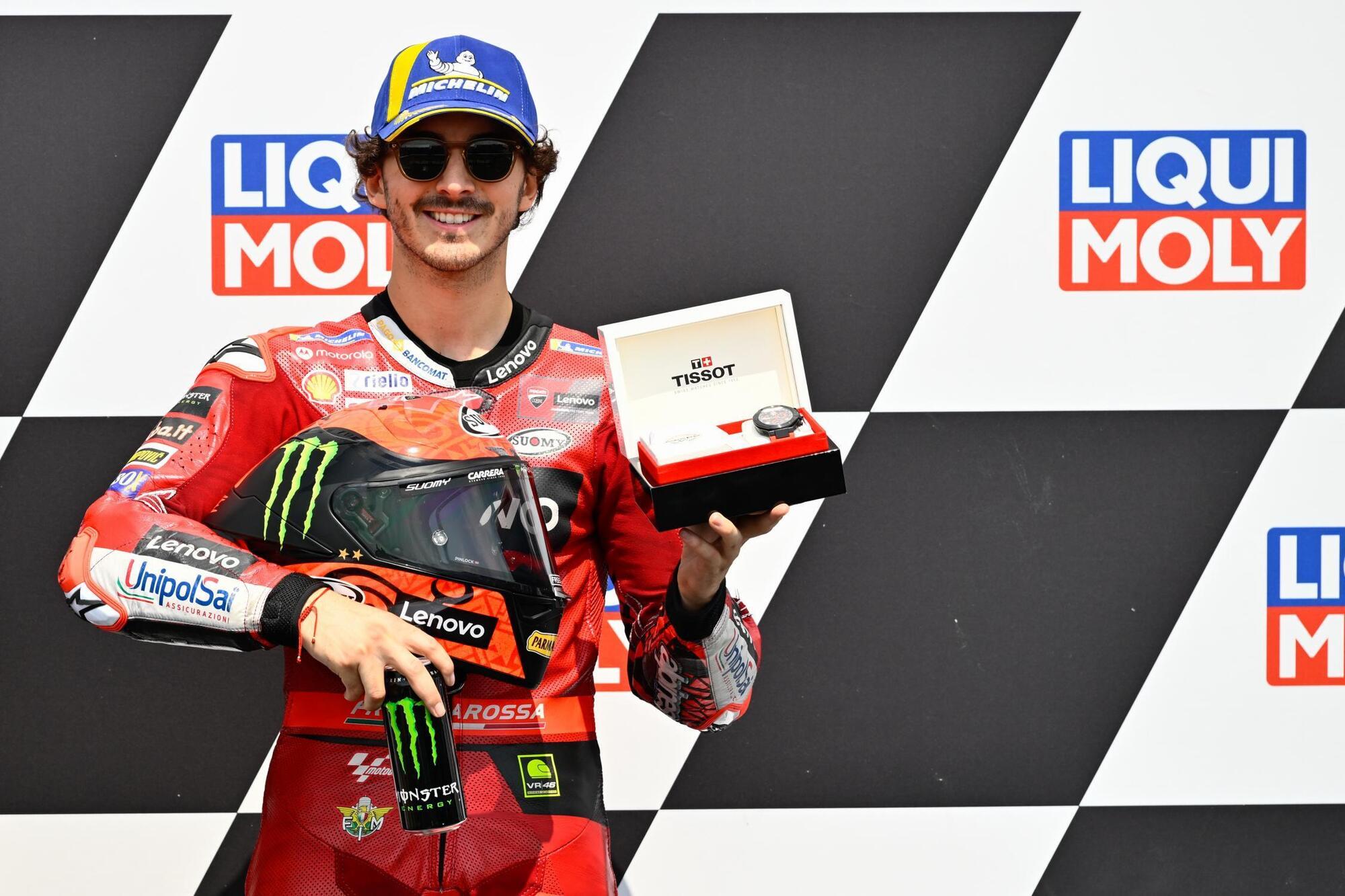 Pecco Bagnaia Pole Position Sachsenring GP Germania 2023