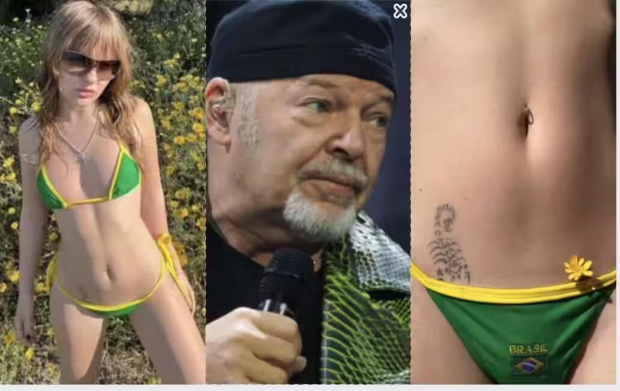 Vasco Rossi commenta &quot;slurp&quot; alla foto di Victoria De Angelis