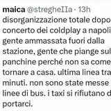 polemica Coldplay Napoli