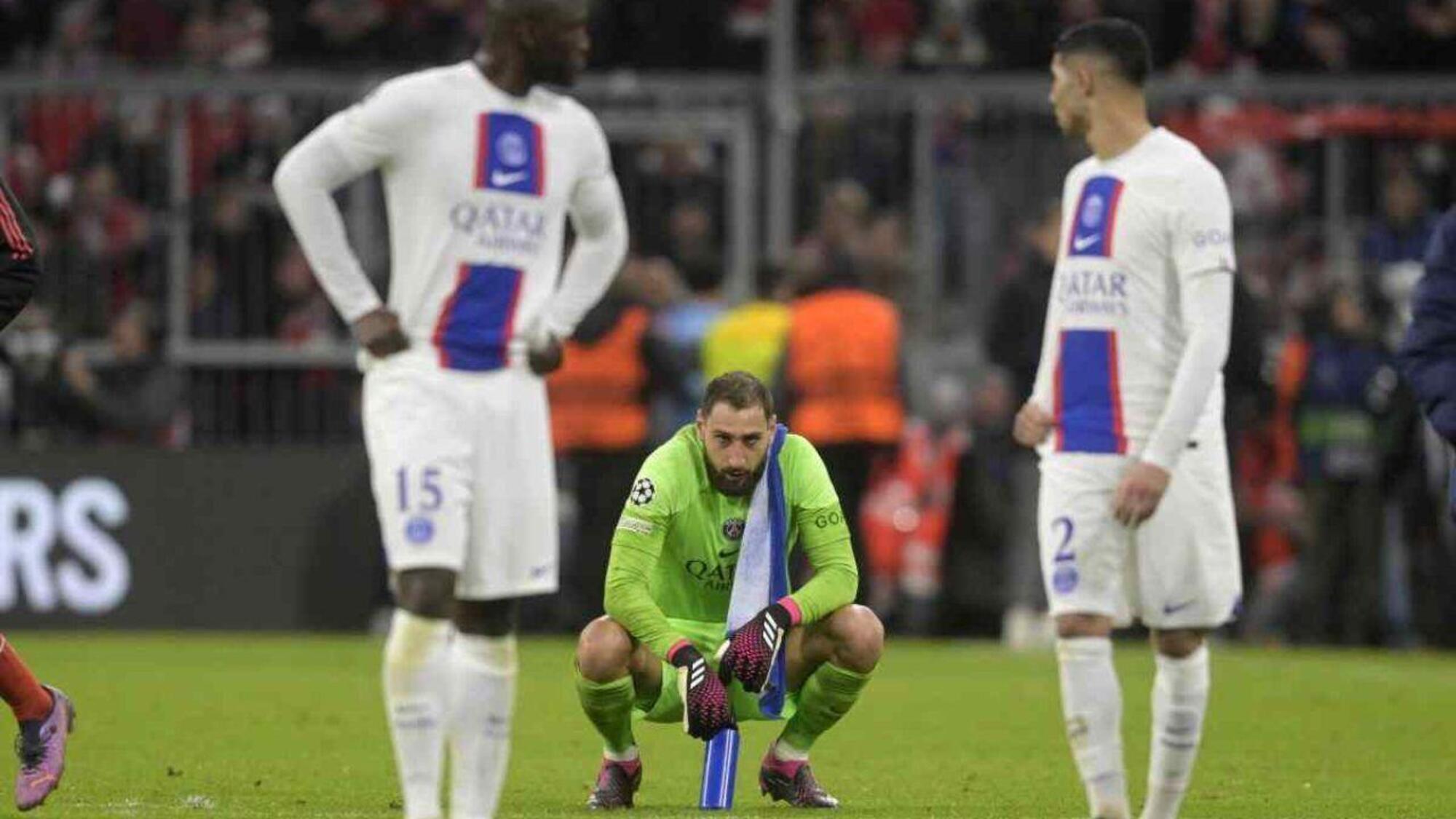 Una immagine simbolica di Donnarumma al Psg