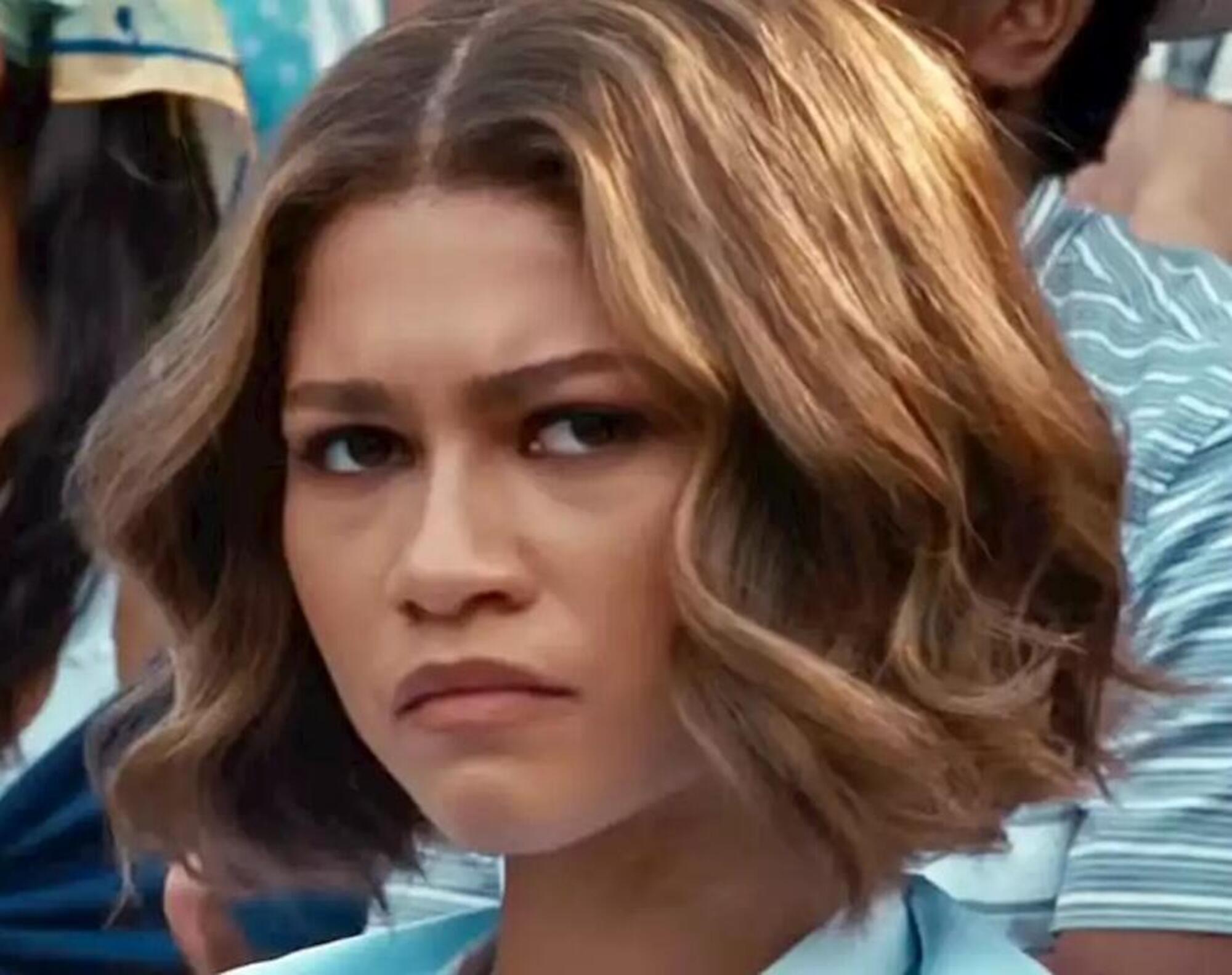 Zendaya in una delle scene del nuovo film di Guadagnino