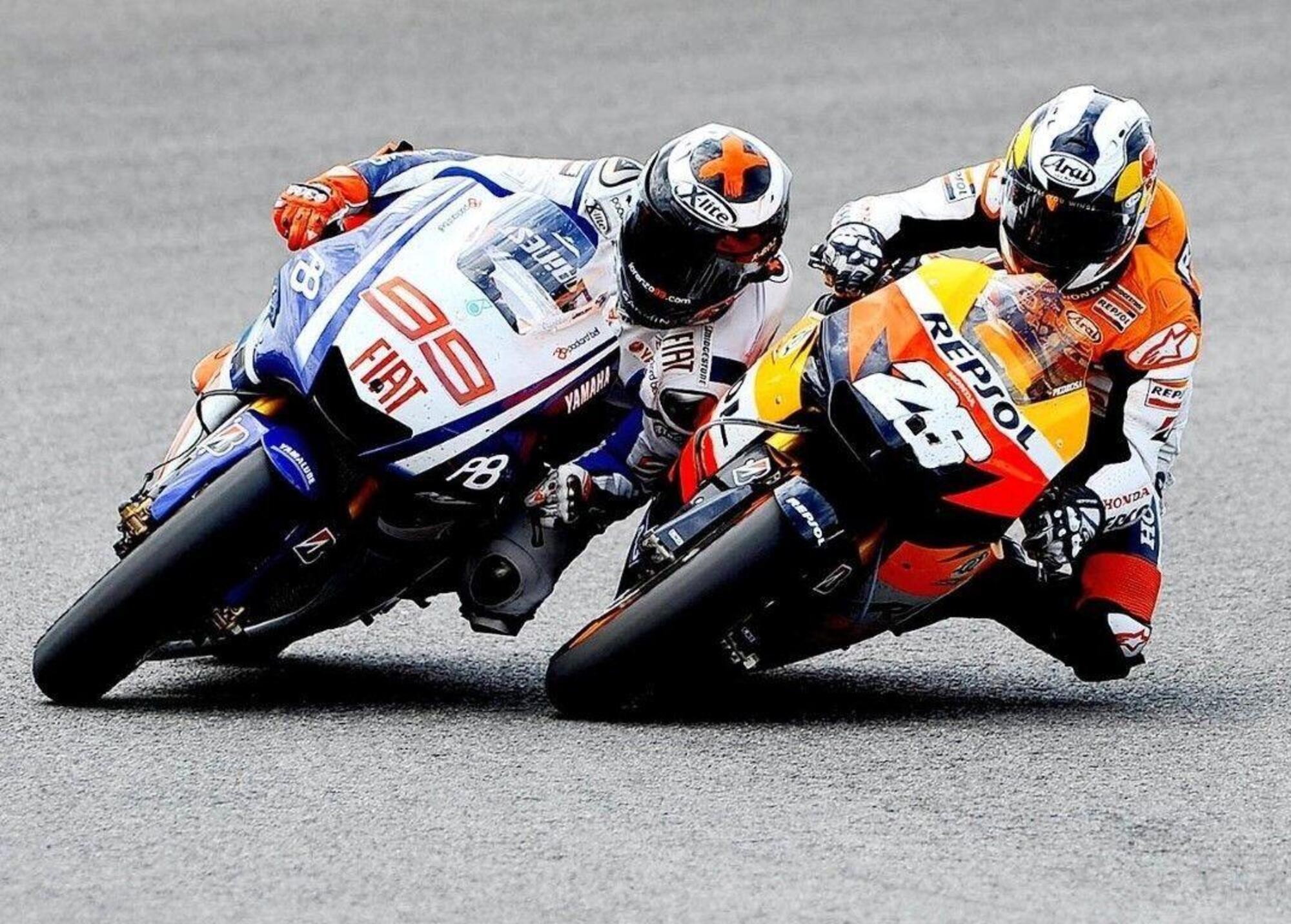 Pedrosa e Lorenzo