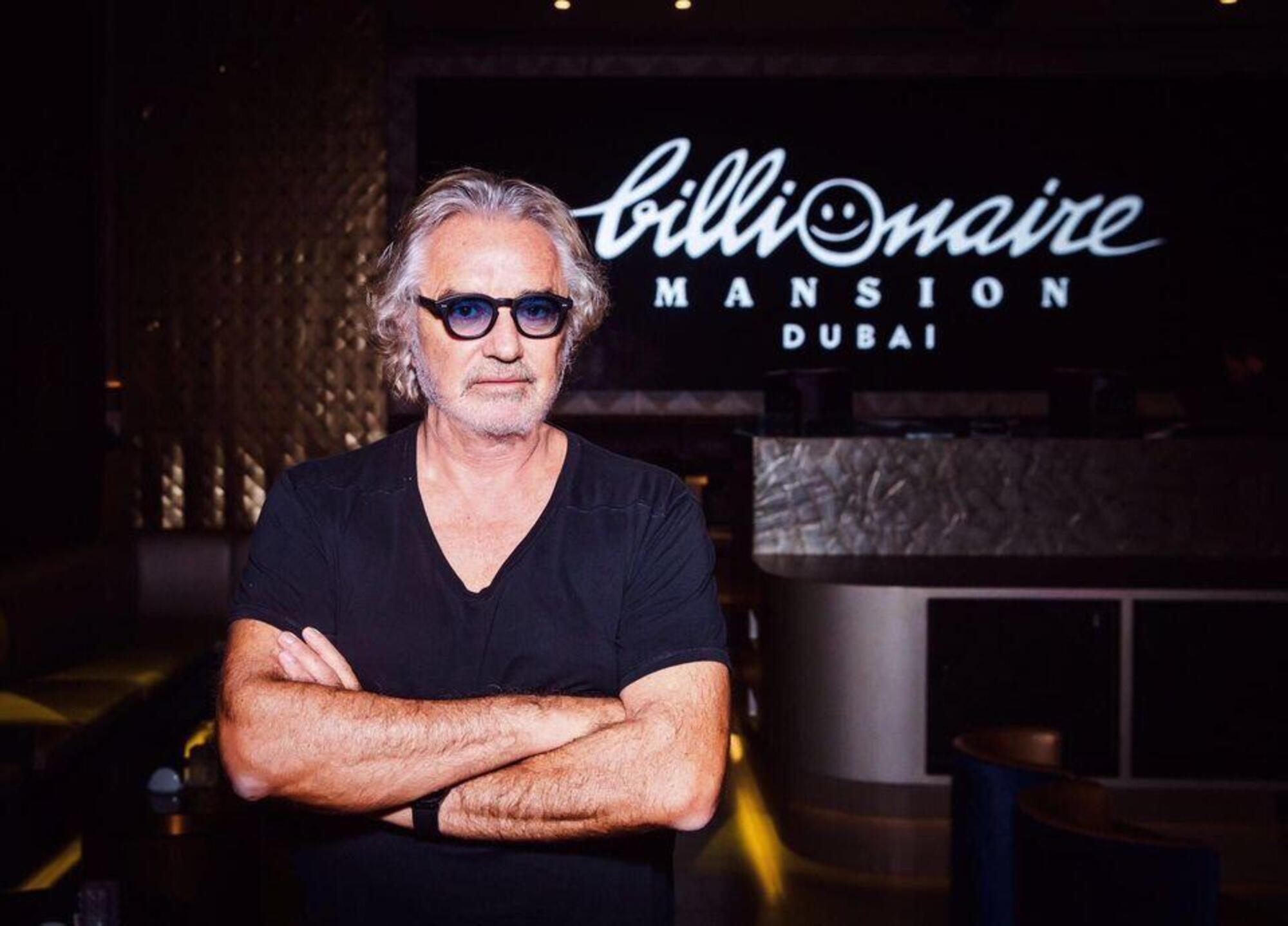 Blavio Briatore al Billionaire