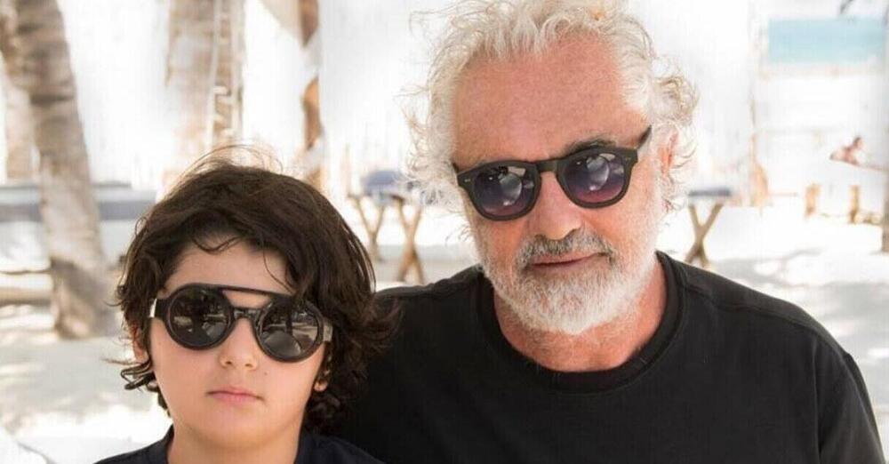 Briatore: &ldquo;Mio figlio far&agrave; il cameriere come me da giovane. Poi, se va bene, far&agrave; il padrone...&rdquo;