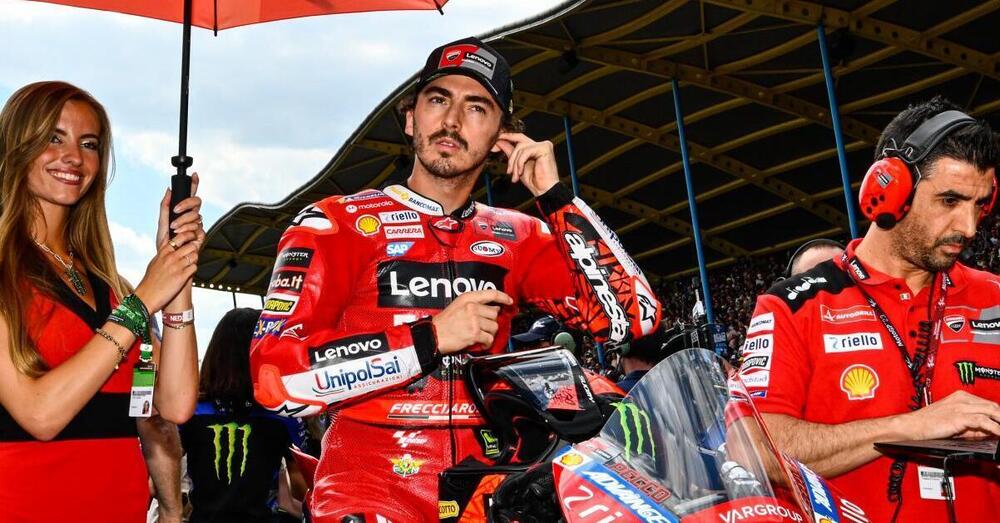 Pecco Bagnaia infastidito: &quot;Un fan dell&#039;epoca di Rossi, Stoner, Lorenzo e Pedrosa dir&agrave; che Casey era migliore di me, ma...&quot;