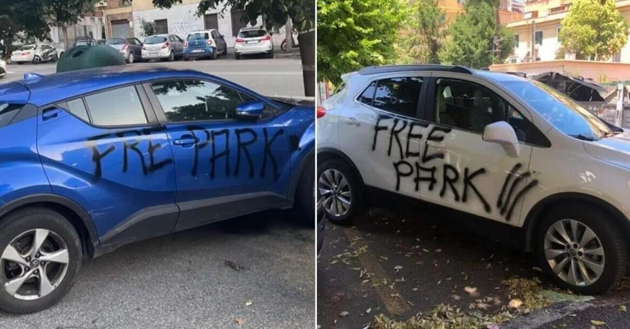 Lo strano caso di Free Park, il giustiziere (di destra?) degli automobilisti indisciplinati a Roma